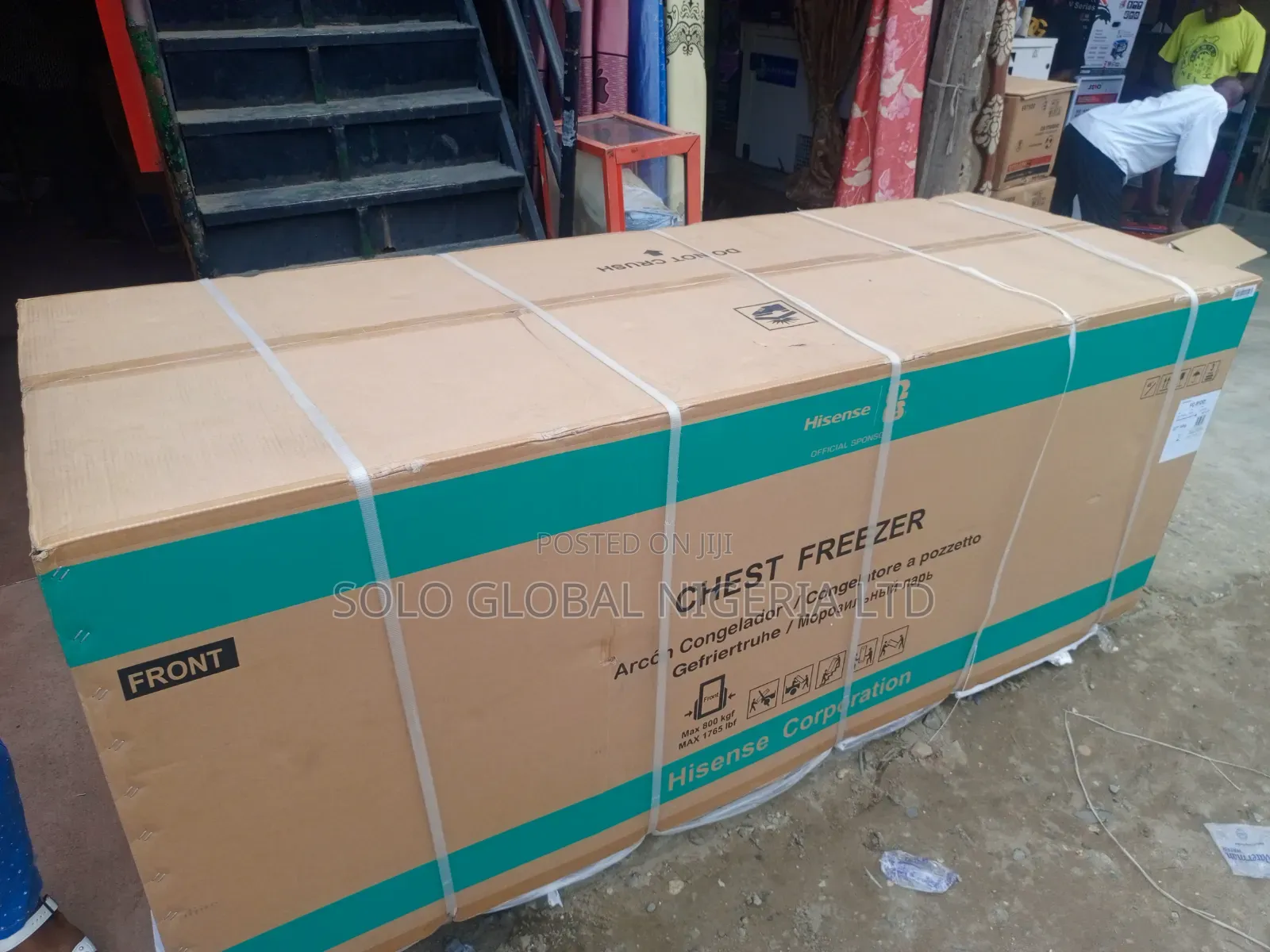 Hisense Chest Freezer 700 Liters Double Door