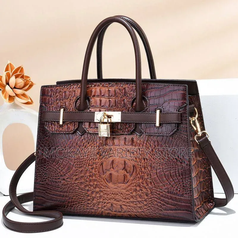 Rachy Quality Croc Skin Leather Bag