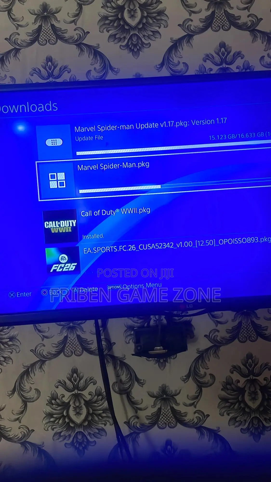 Installation of Games on Ps4 V13.00 Below Ps5 v 12.00 Below(Fc 26)