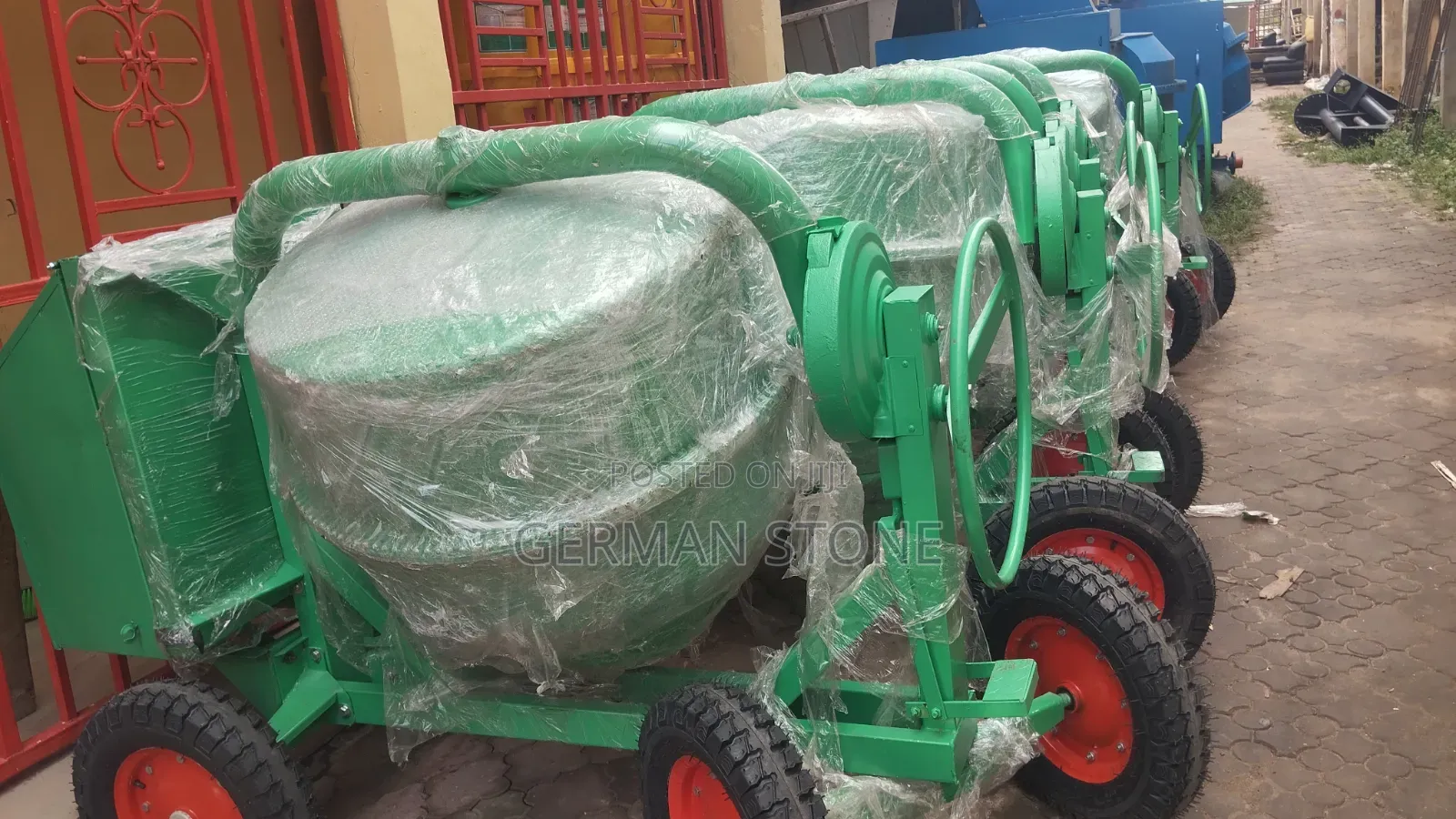Concrete Mixers, Specifically a 600-Liter