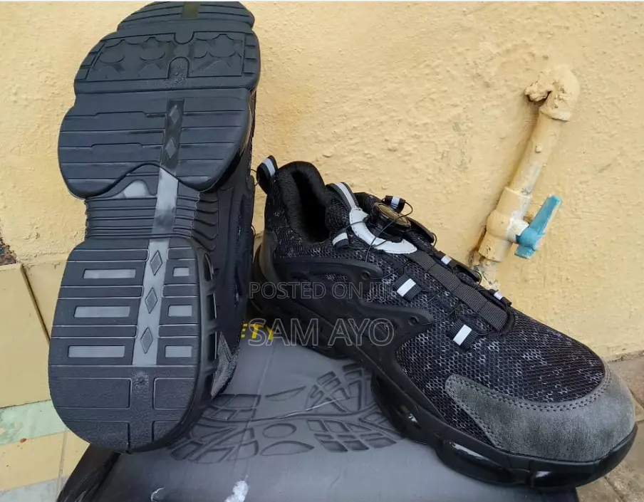 (Size 48, 47, 46) Safety Booth Shoe Sneakers - Steel Toe Cap