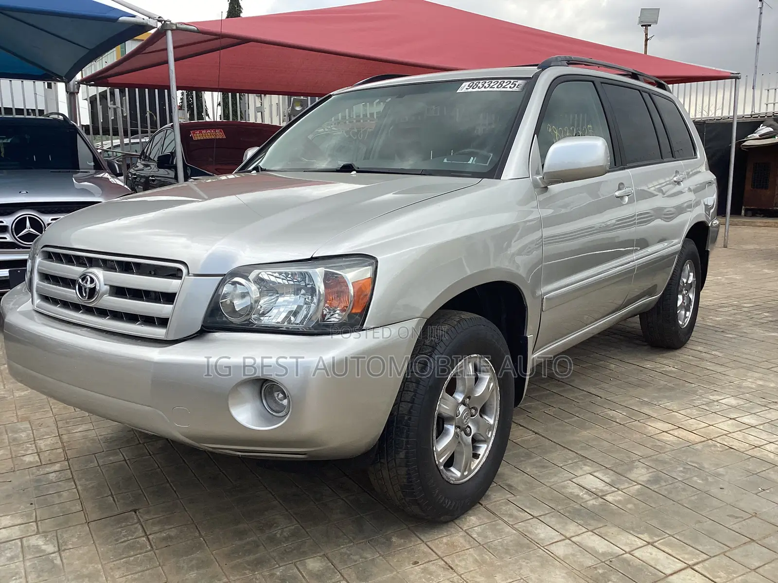 Toyota Highlander V6 2005 Silver