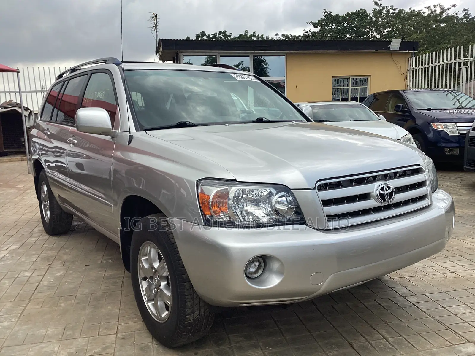Toyota Highlander V6 2005 Silver