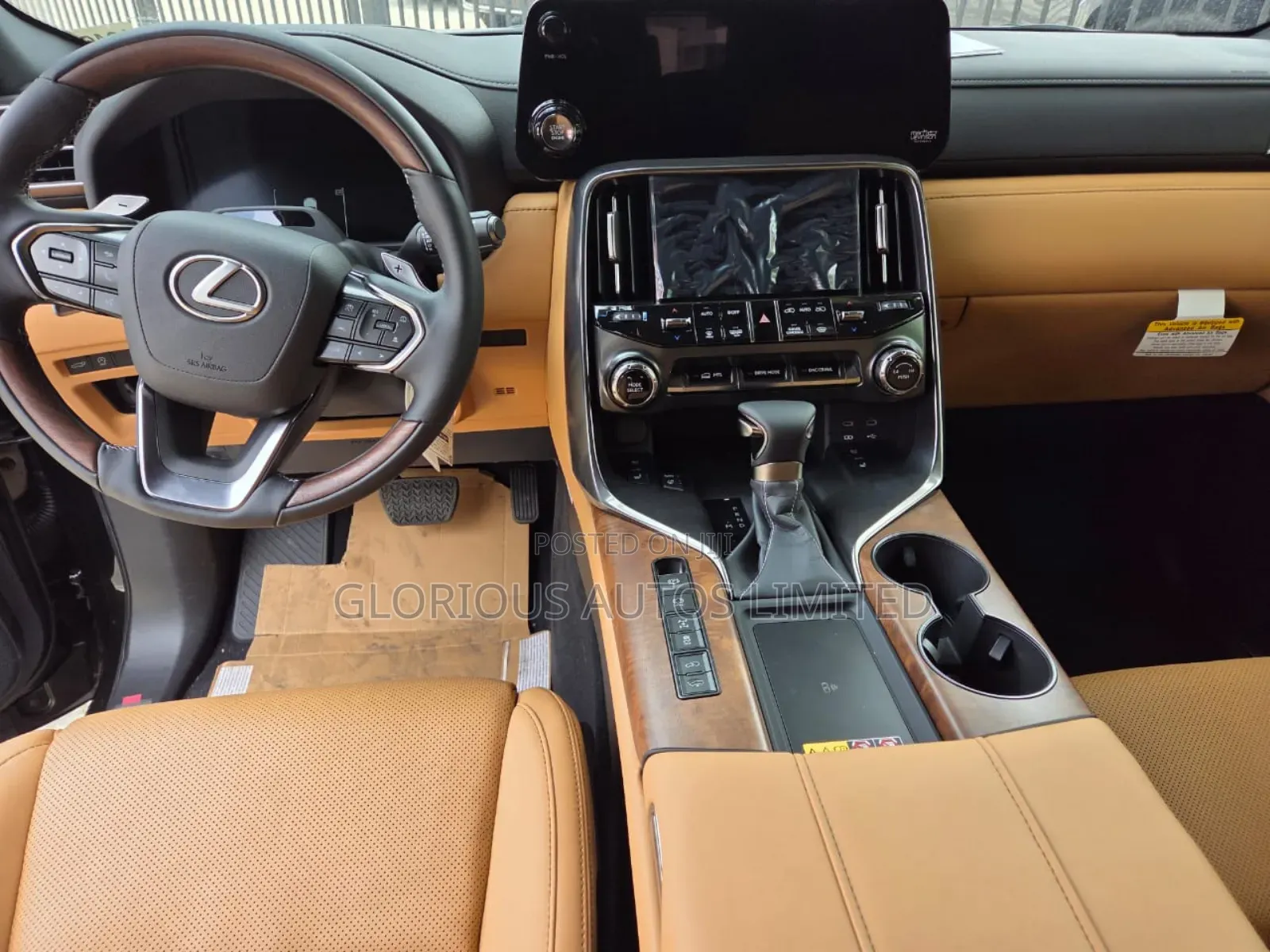 New Lexus LX 500d 2026 Black