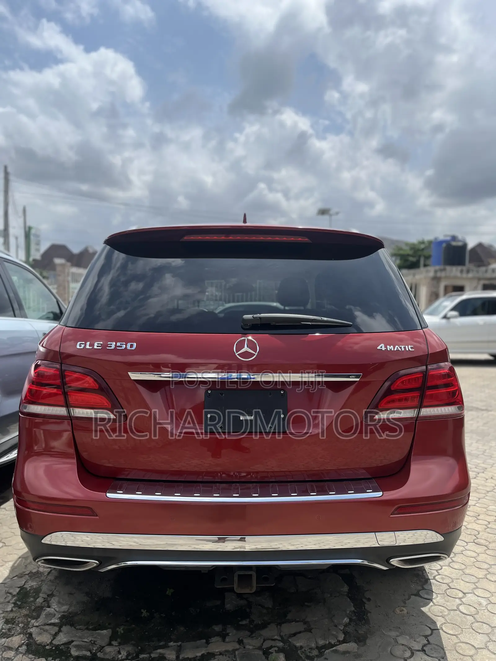 Mercedes-Benz GLE-Class GLE 350d 4MATIC 2016 Red
