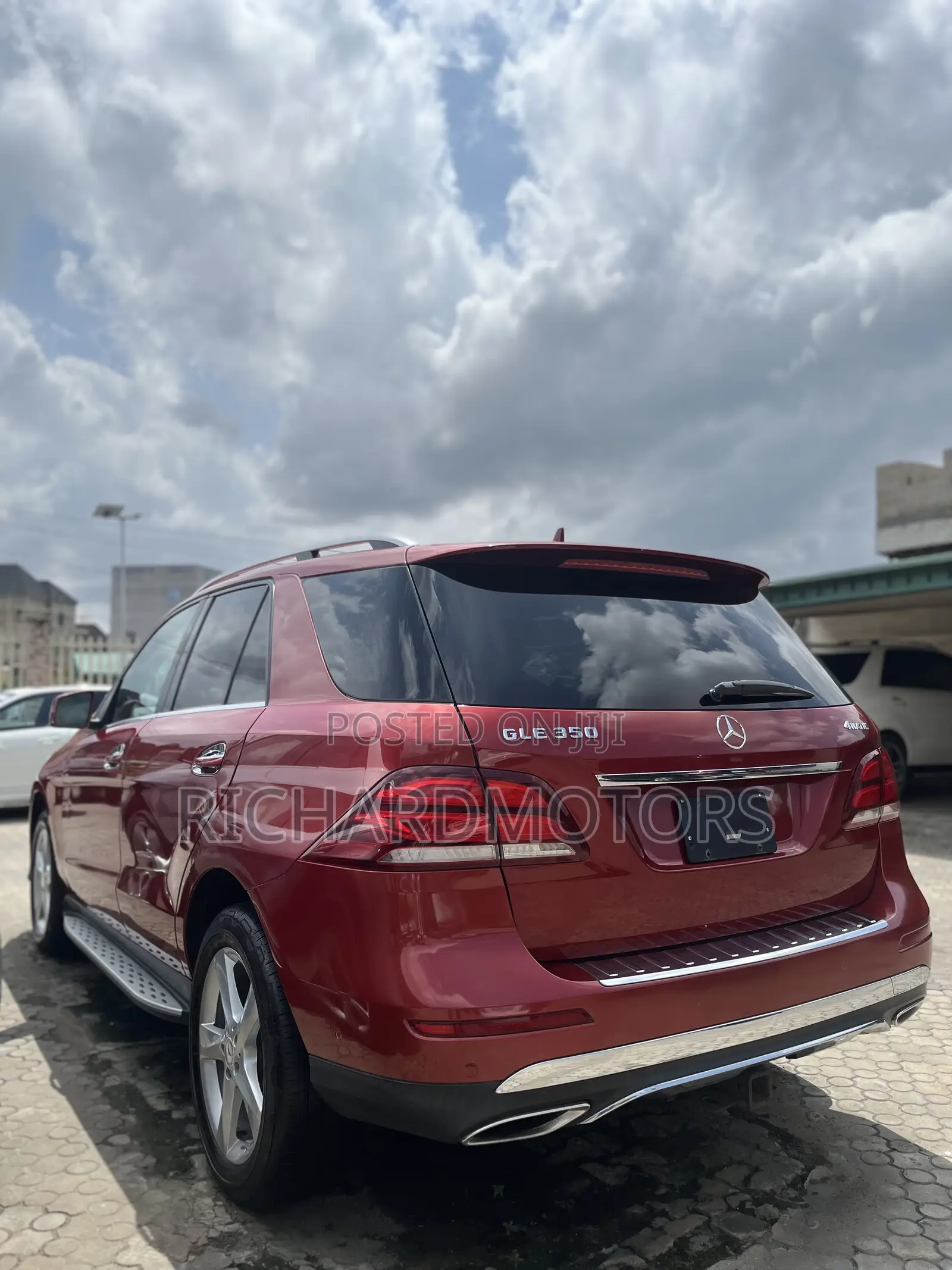 Mercedes-Benz GLE-Class GLE 350d 4MATIC 2016 Red