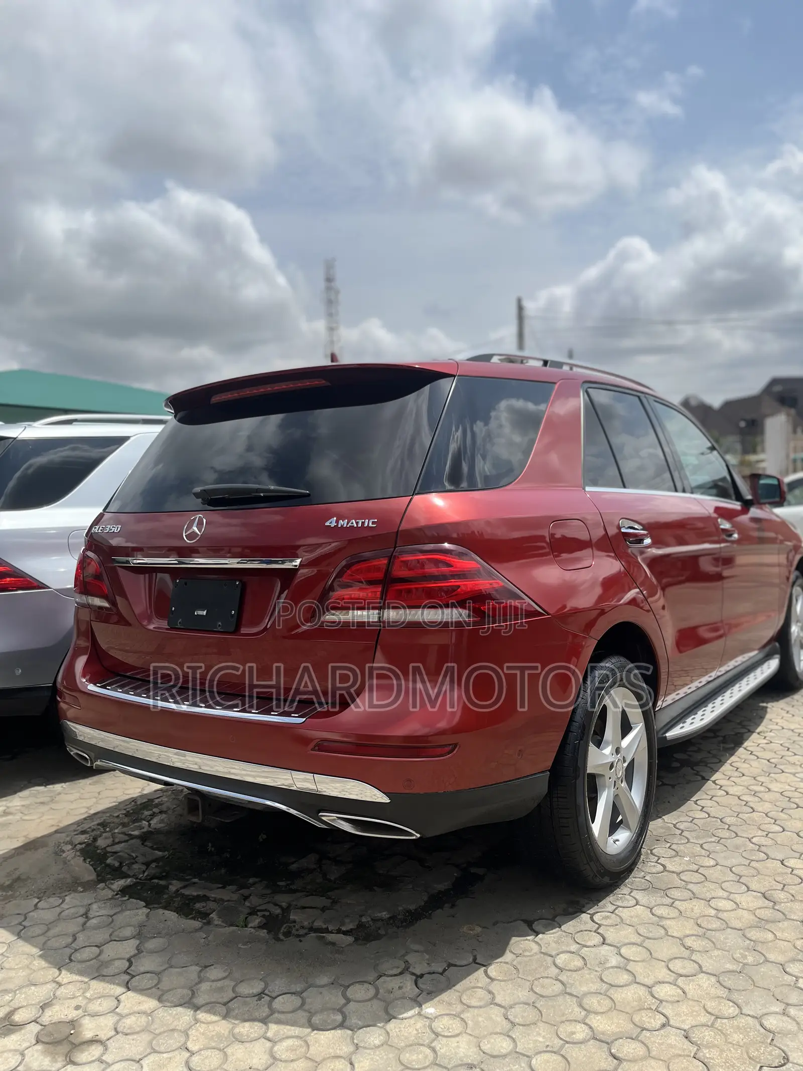 Mercedes-Benz GLE-Class GLE 350d 4MATIC 2016 Red