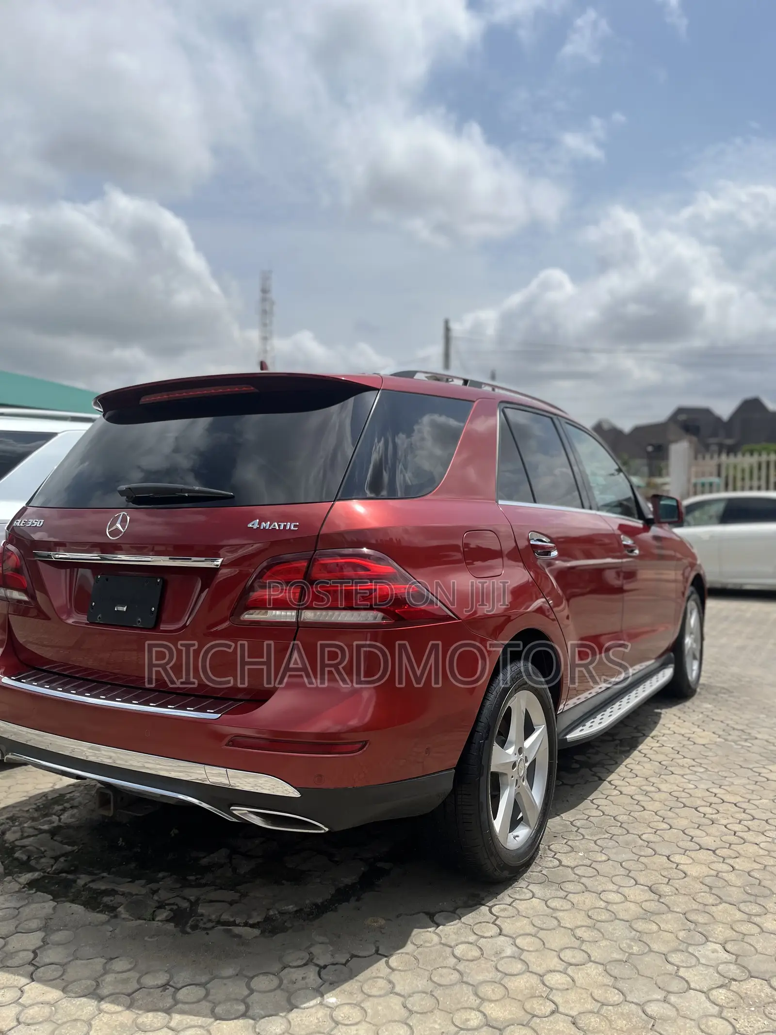 Mercedes-Benz GLE-Class GLE 350d 4MATIC 2016 Red