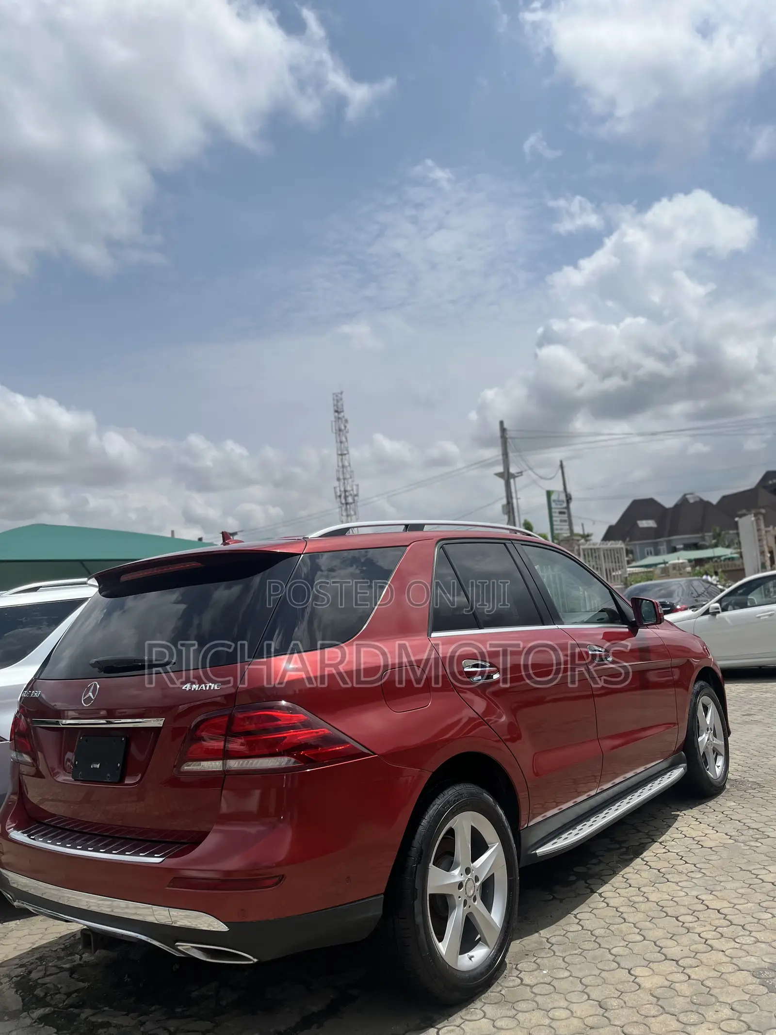 Mercedes-Benz GLE-Class GLE 350d 4MATIC 2016 Red
