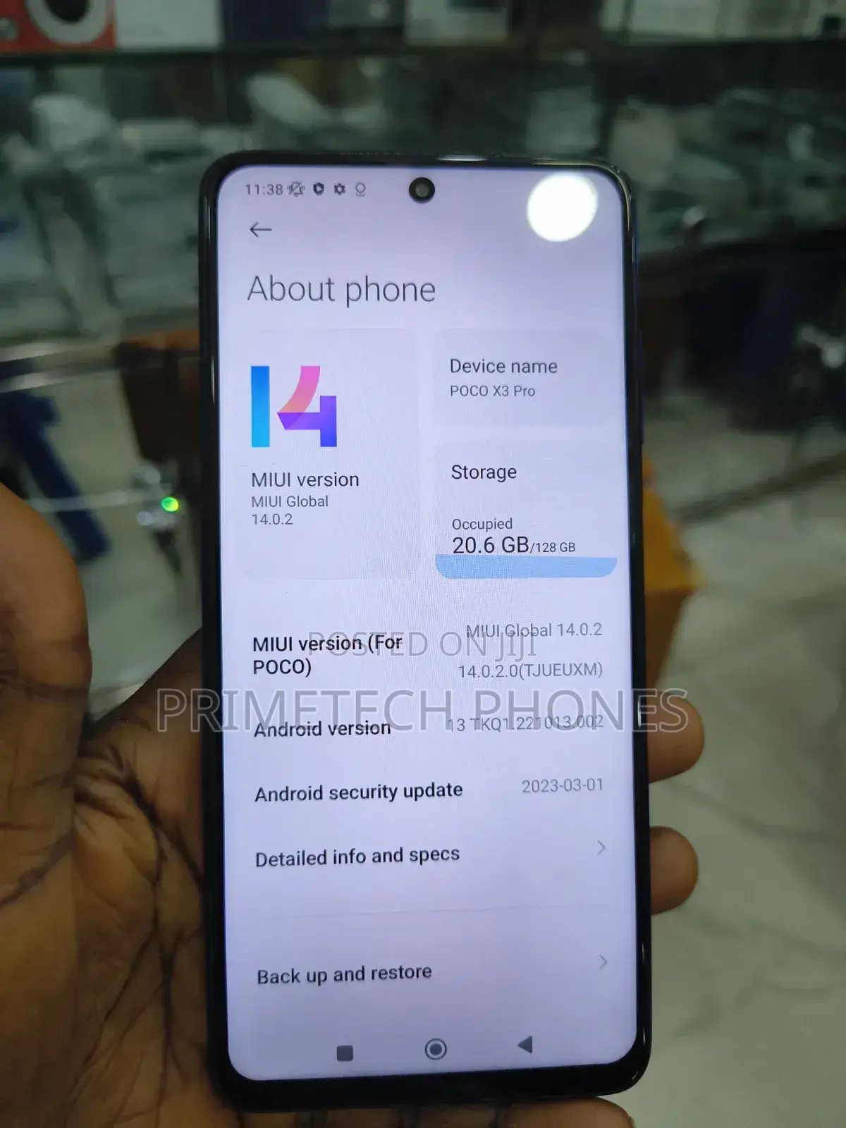 Xiaomi Poco X3 Pro 128 GB Blue