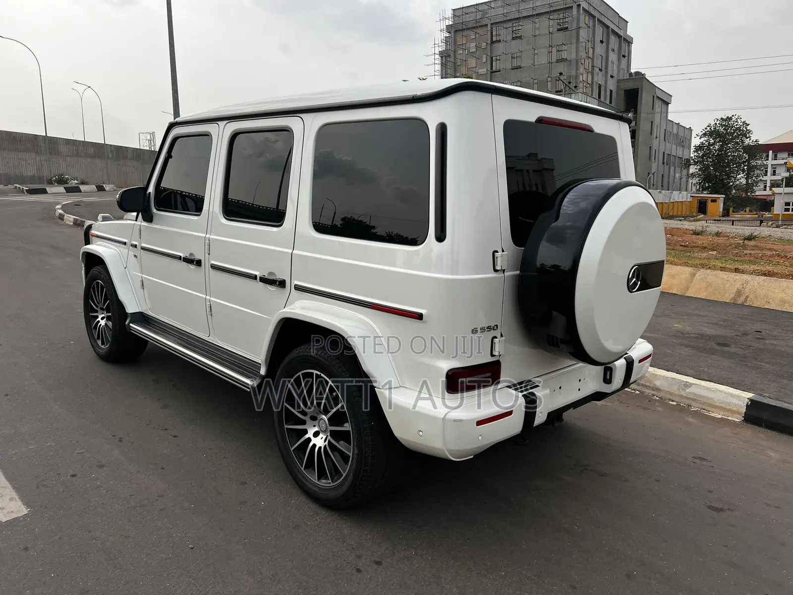 Mercedes-Benz G-Class Base G 550 AWD 2019 White