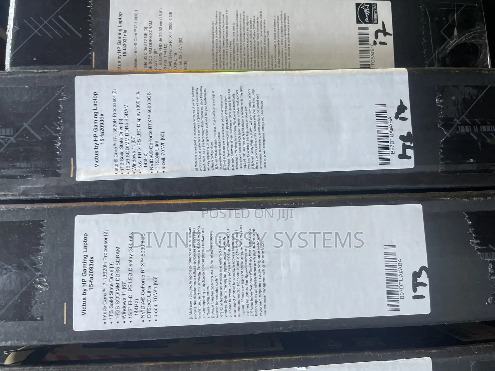 New Laptop HP Victus 15 1GB Intel Core i7 SSD 1T