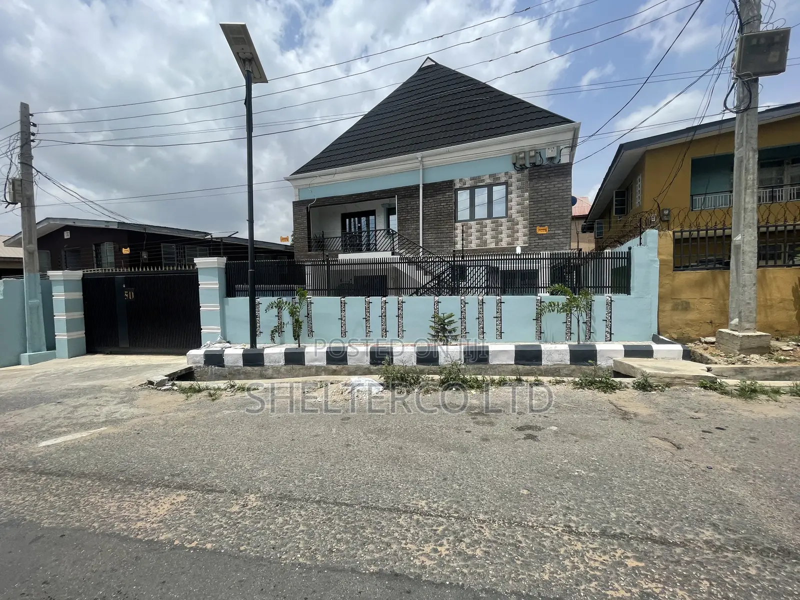 Mini Flat in Gated Tarred Street, Agidingbi for rent
