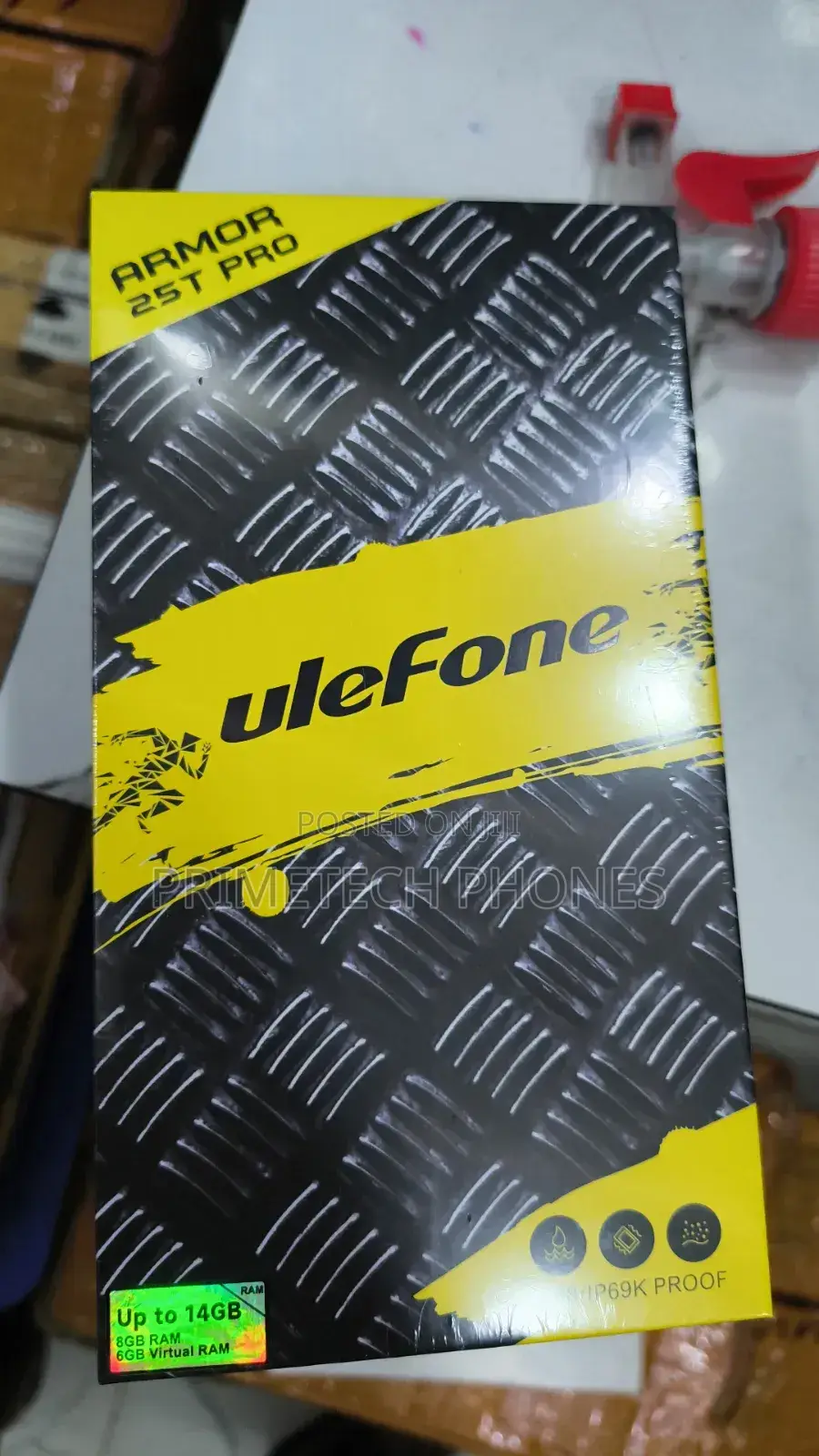 New Ulefone Armor 25T Pro 256 GB Black