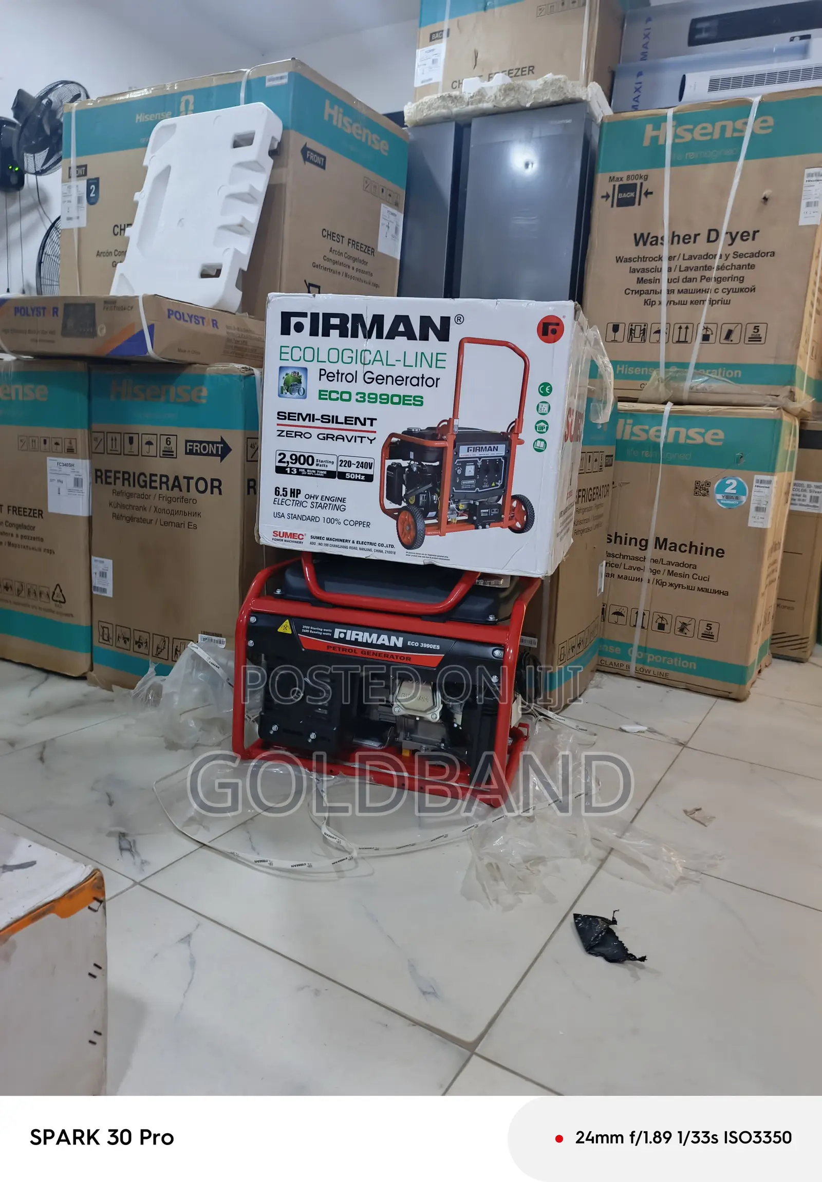 Firman 2900w Generator Eco3990es – Power You Can Trust