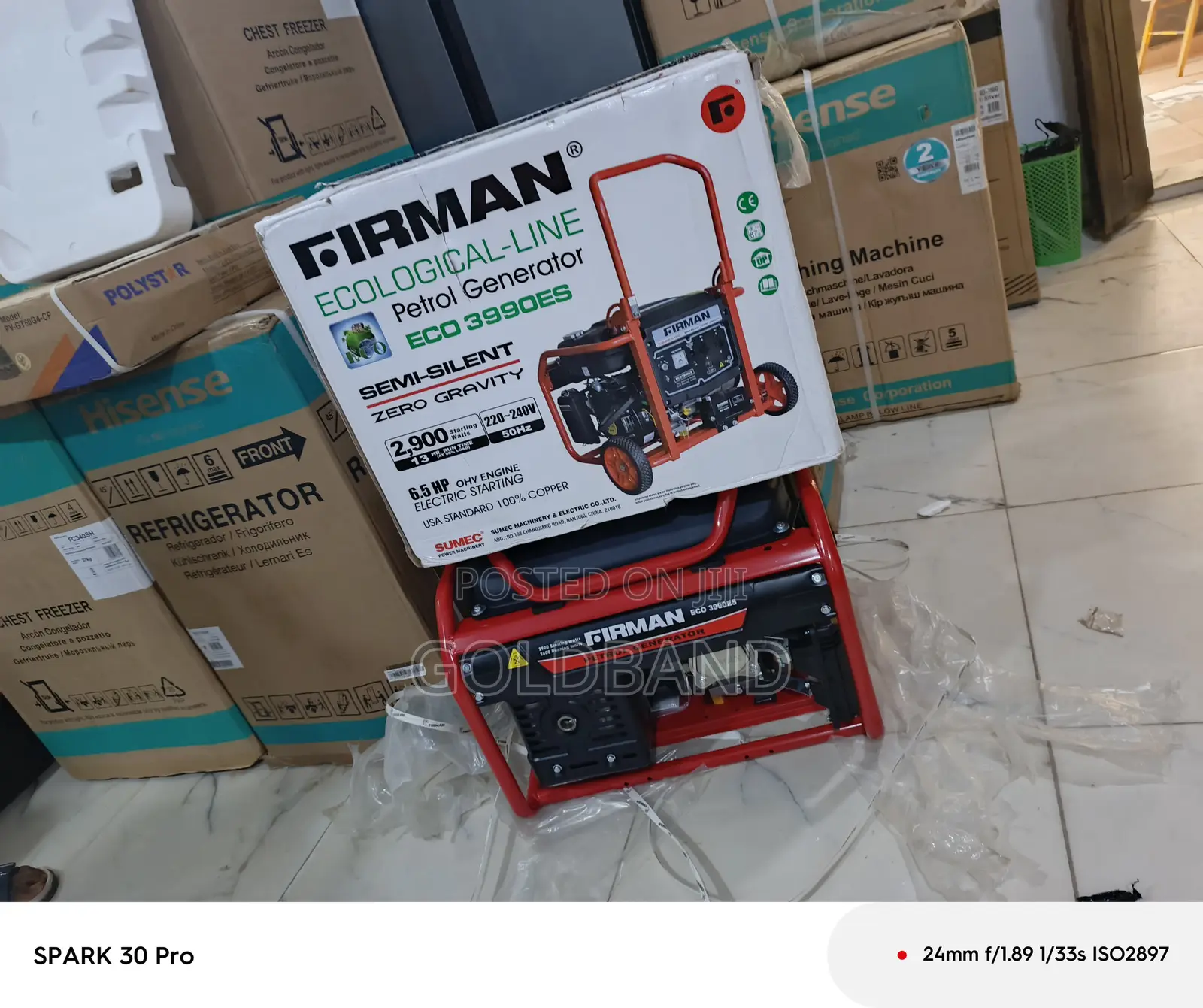 Firman 2.9kw Generator Eco3990es – Shop Online Now