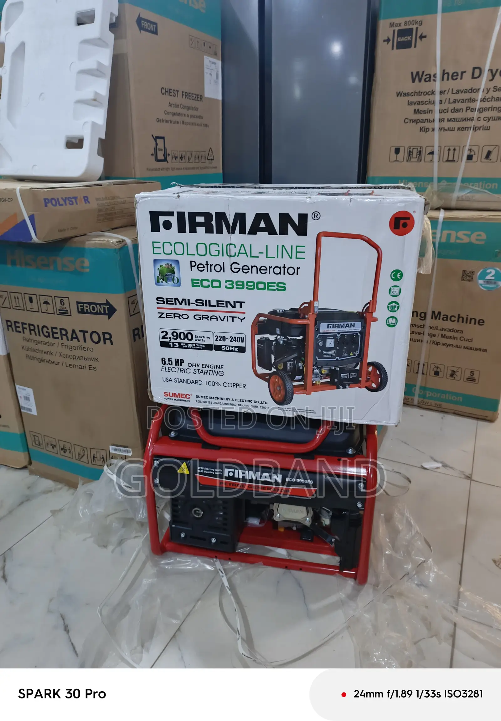 Eco3990es Firman Generator – Durable Petrol Generator
