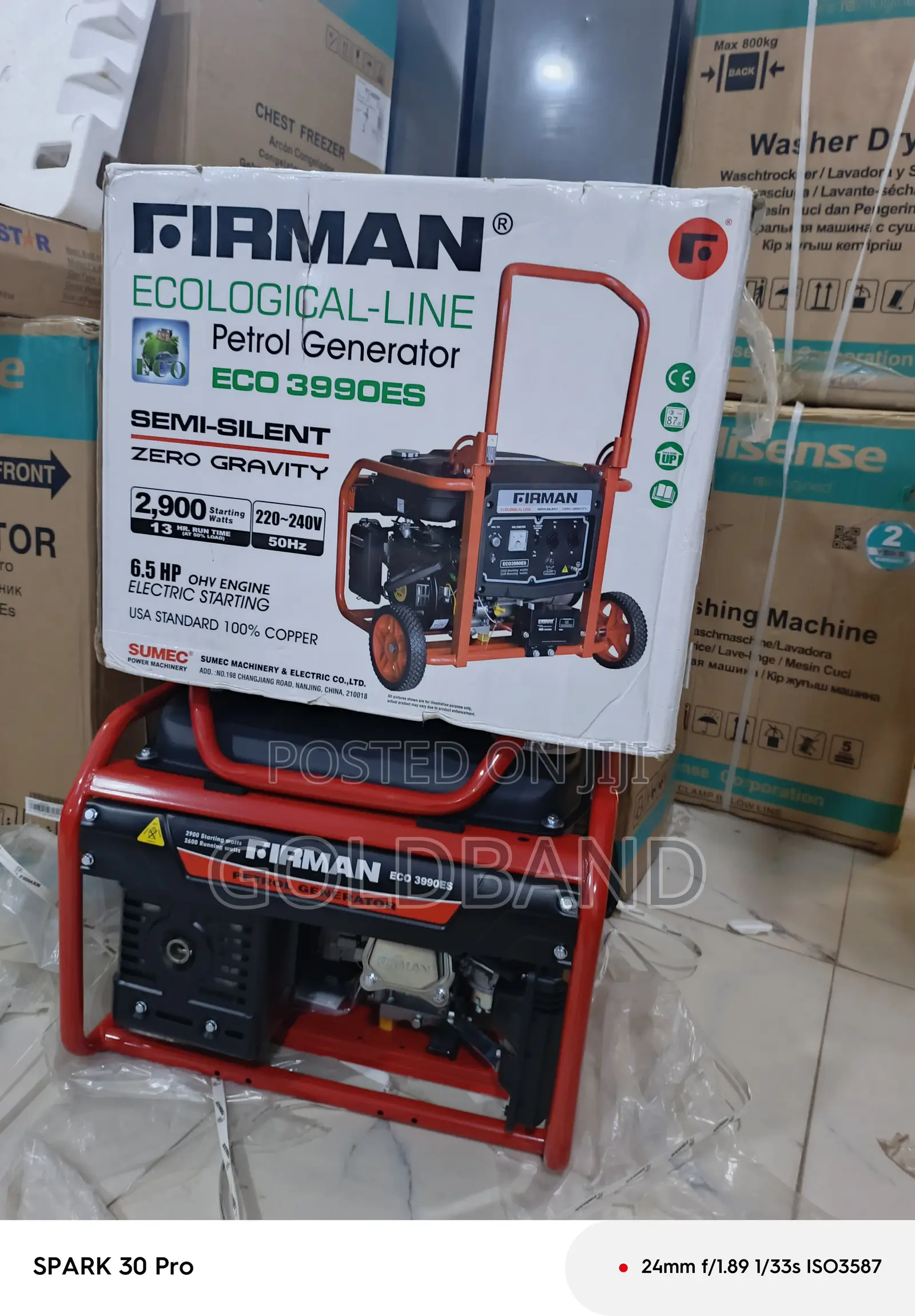 Firman Eco3990es Petrol Generator – Long Lasting Engine