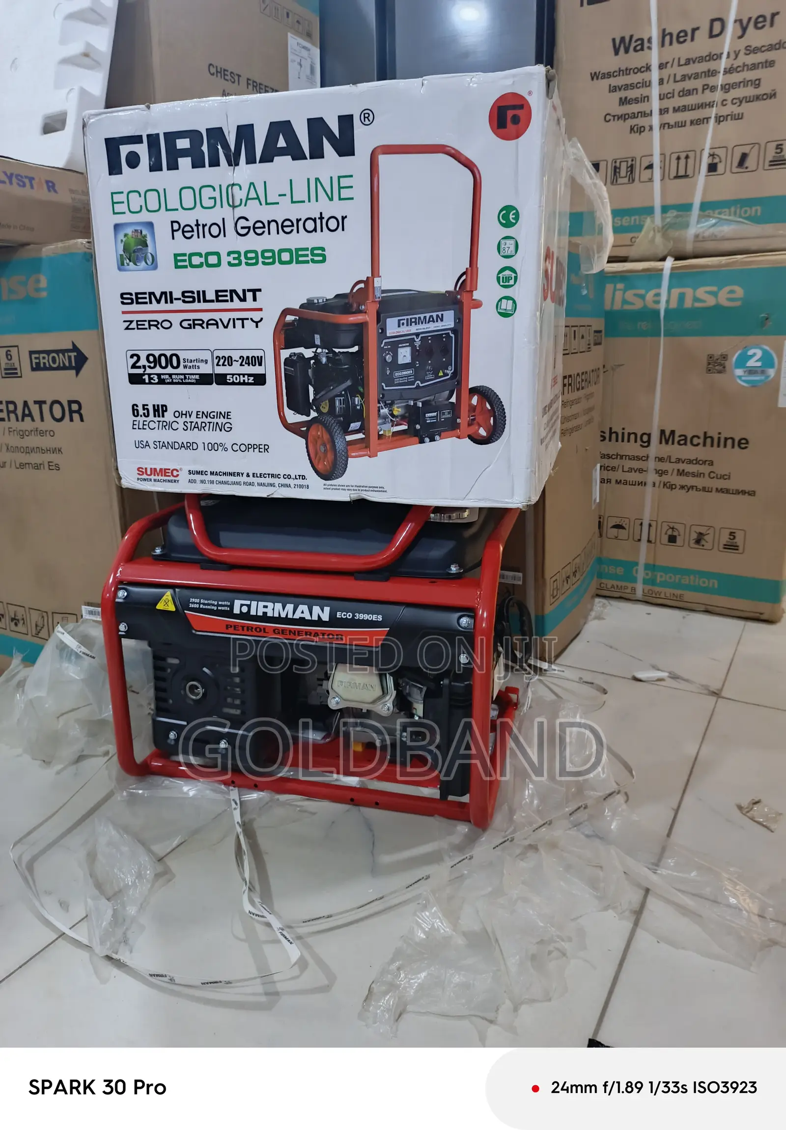 Firman Sumec Eco3990es Generator – Easy Maintenance