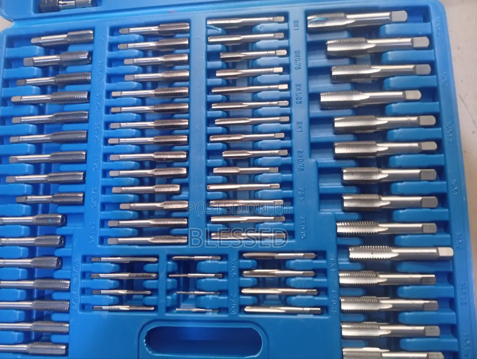 110 Pieces Tap and Die Set Alloy Steel