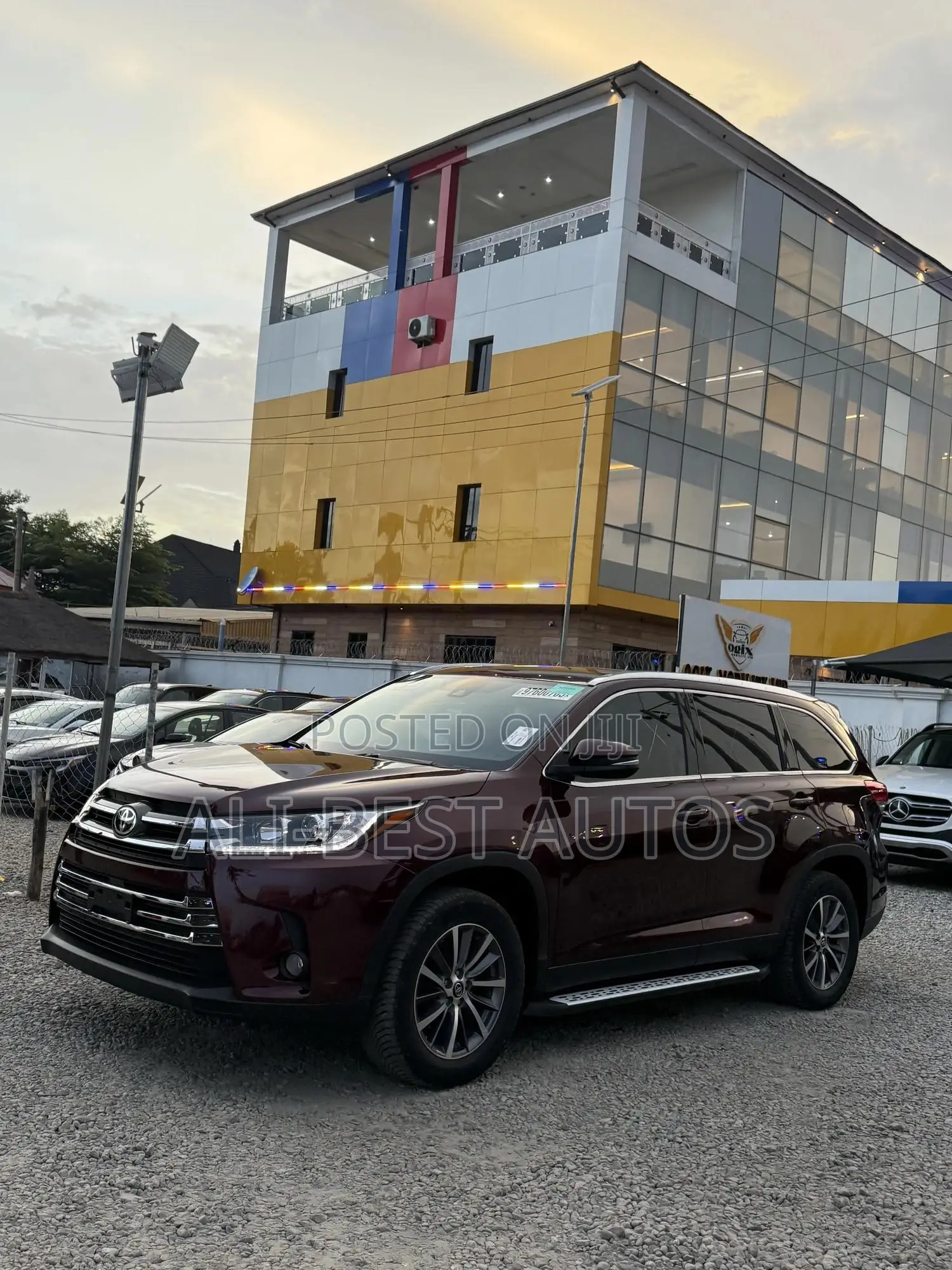 Toyota Highlander 2018 Maroon