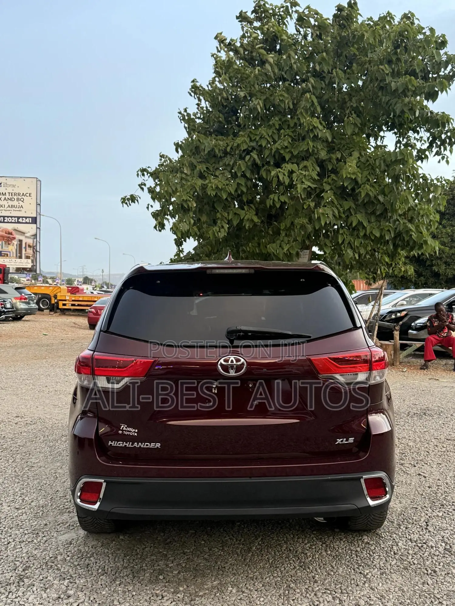 Toyota Highlander 2018 Maroon