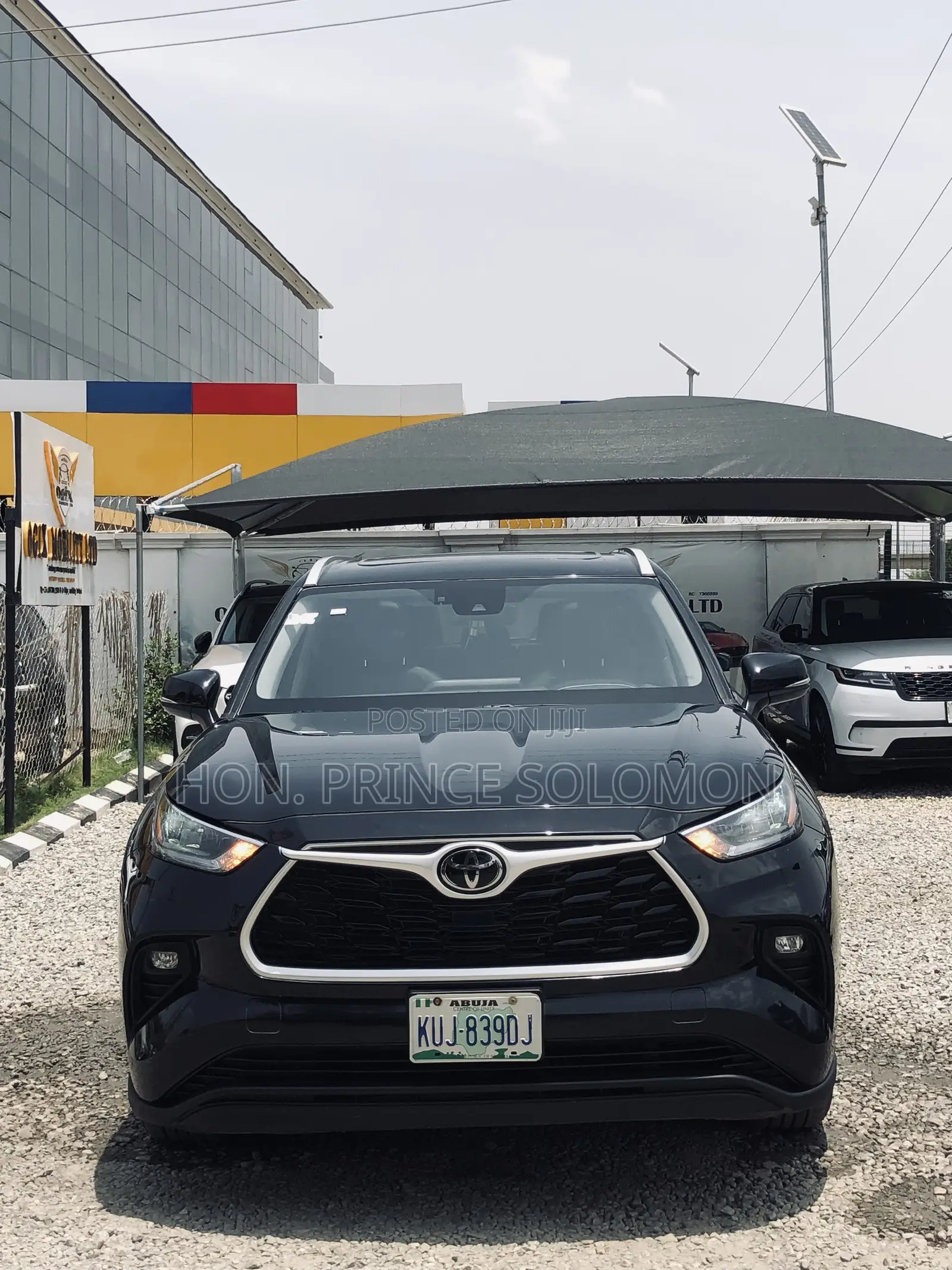 Toyota Highlander XLE 2022 Black