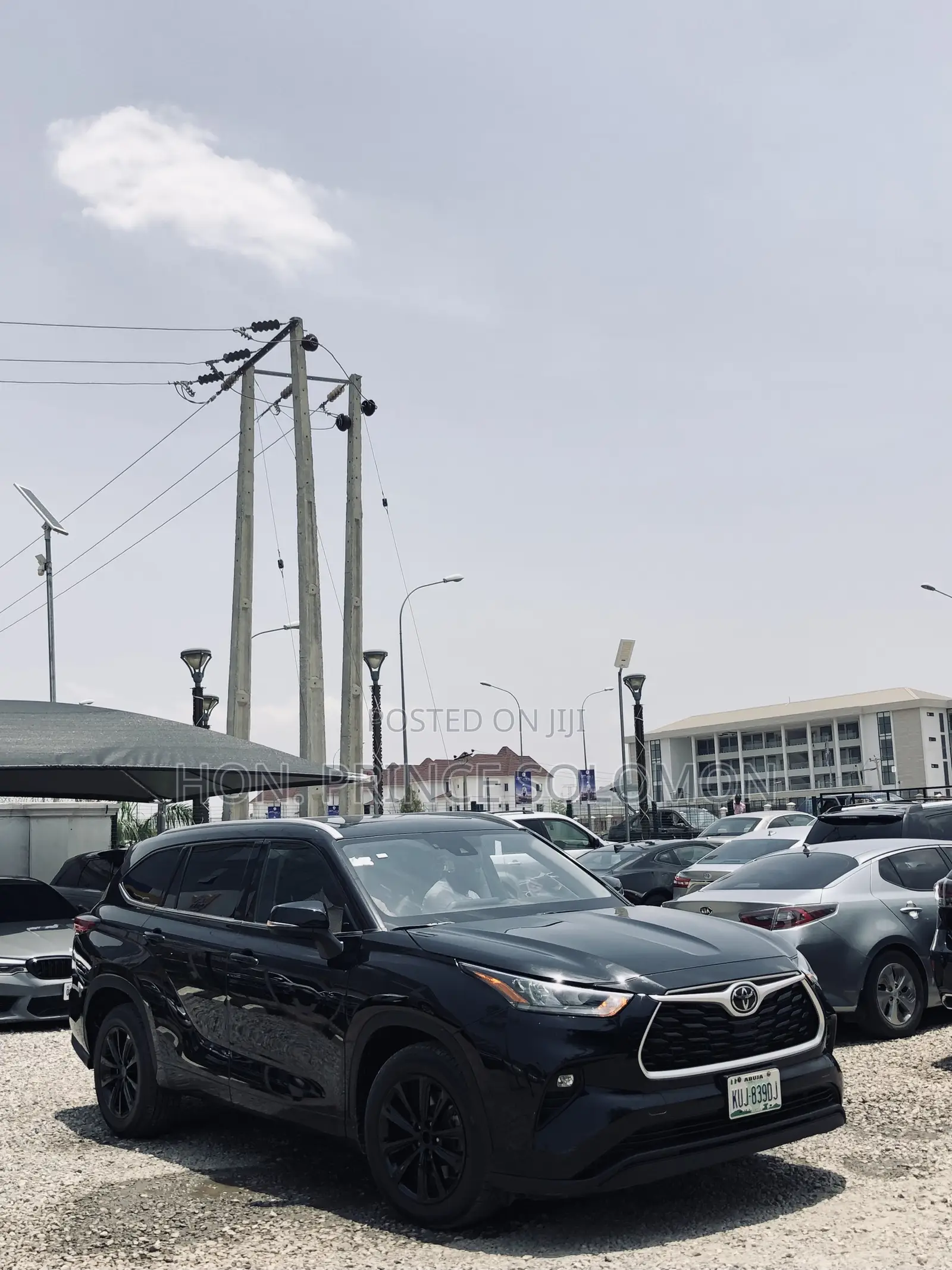 Toyota Highlander XLE 2022 Black