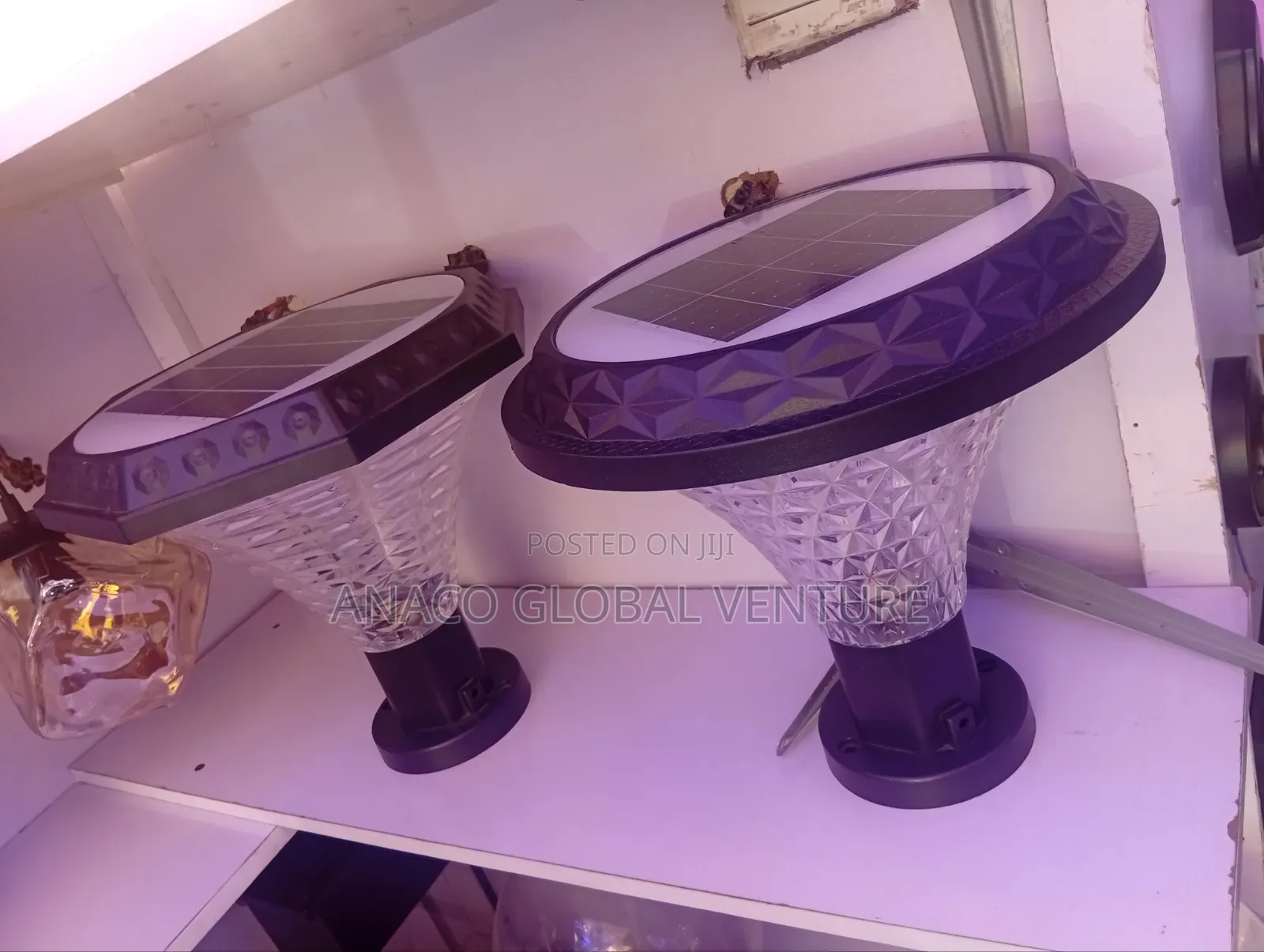 Solar Light for Top Pillar and Garden