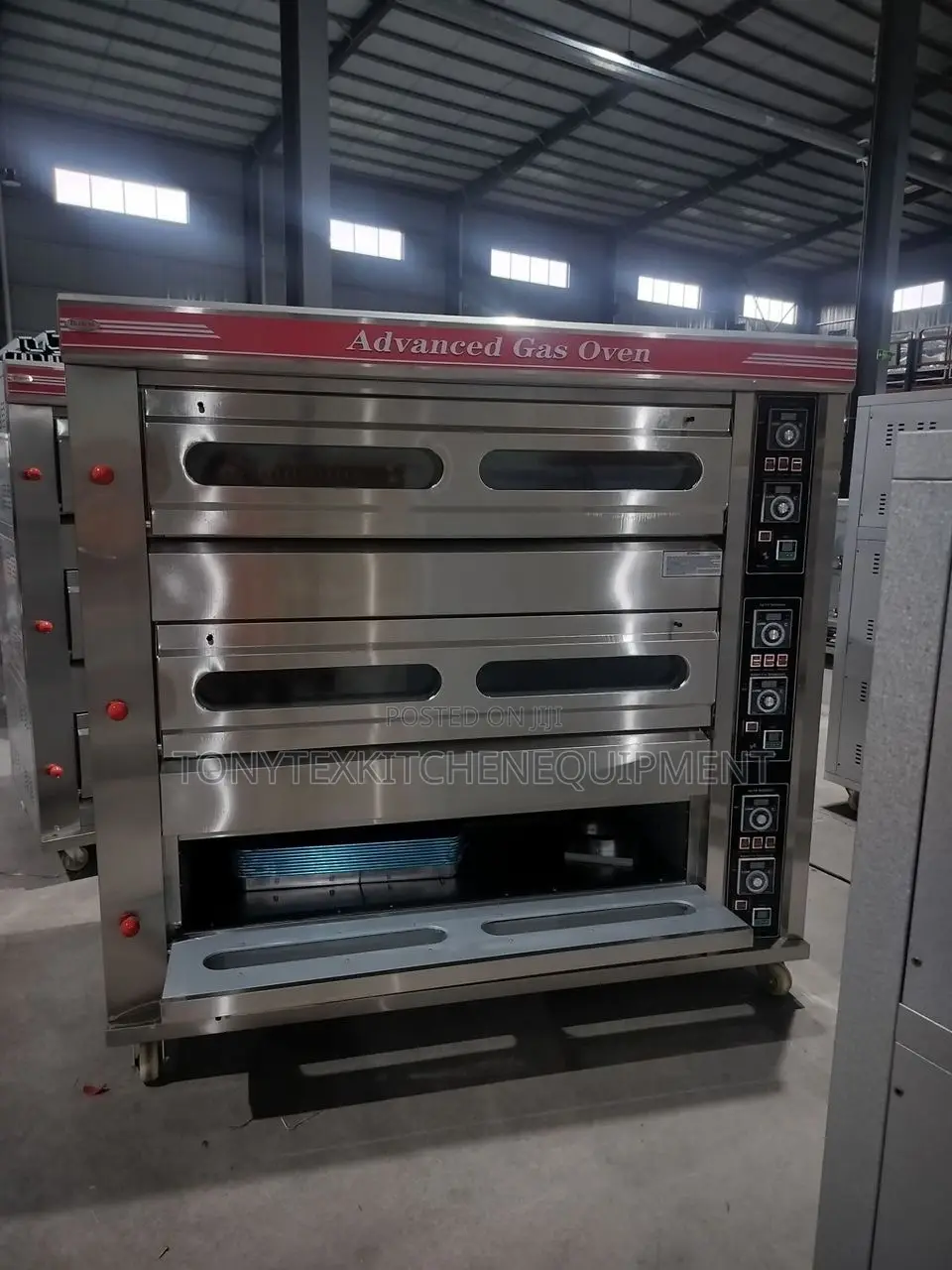 Commercial Oven 3deck 9trays