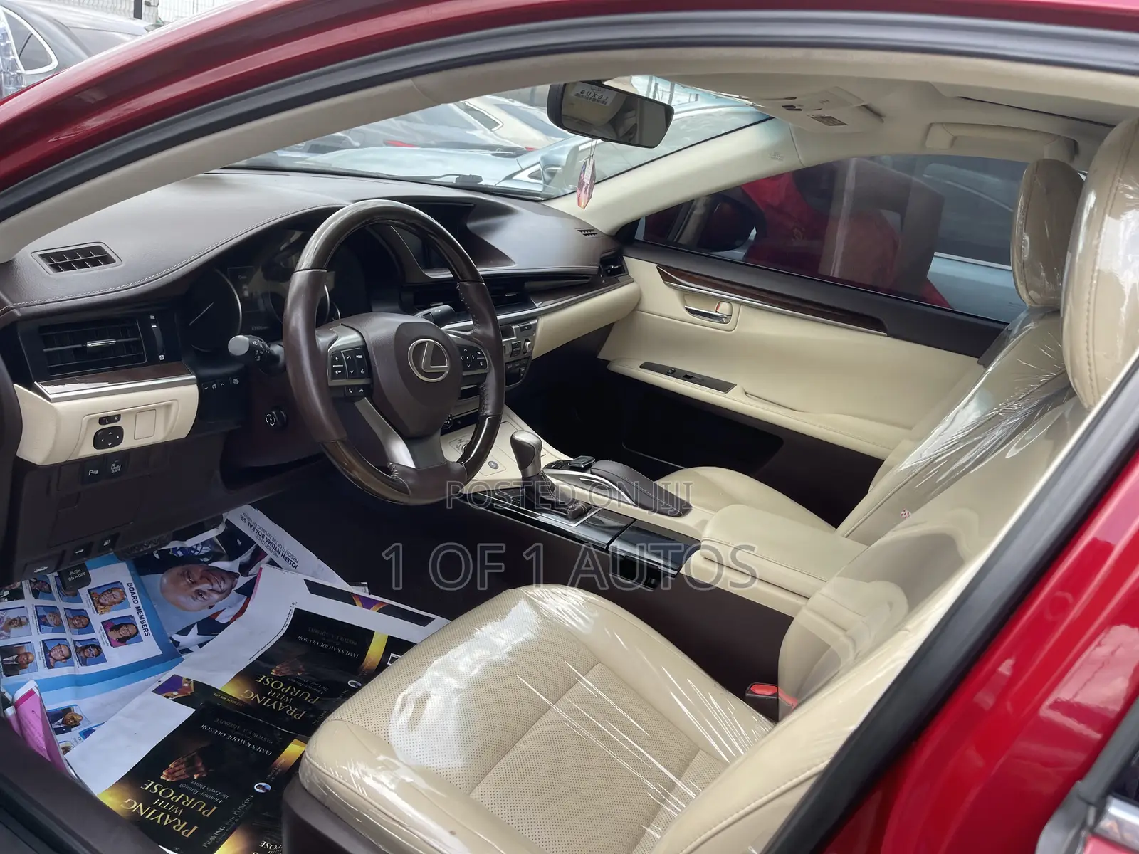 Lexus ES 350 FWD 2016 Red