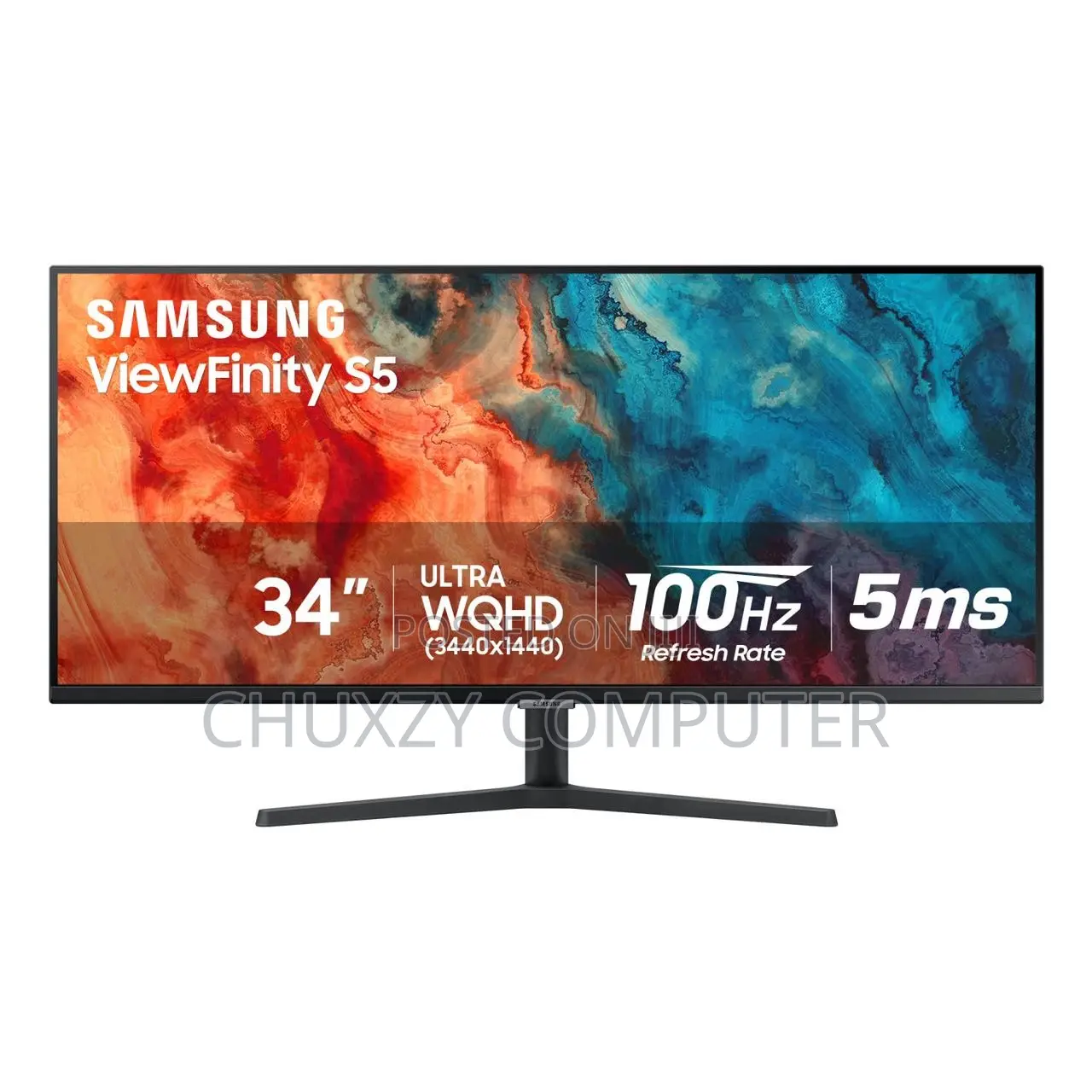 Brandnew Sealed Samsung 34" Viewfinity S5 Ls34c50dganxza S50gc Series