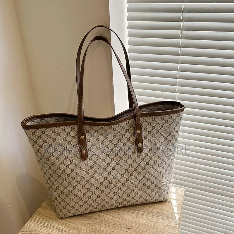 Sharon Quality Leather Big Travel Size Tote Bag