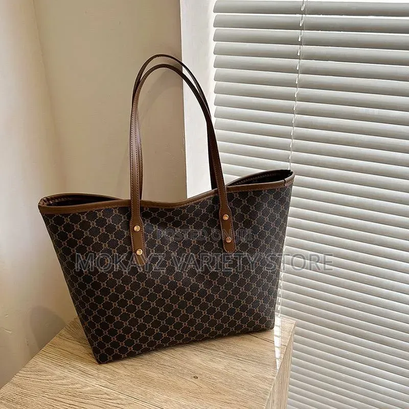 Sharon Quality Leather Big Travel Size Tote Bag