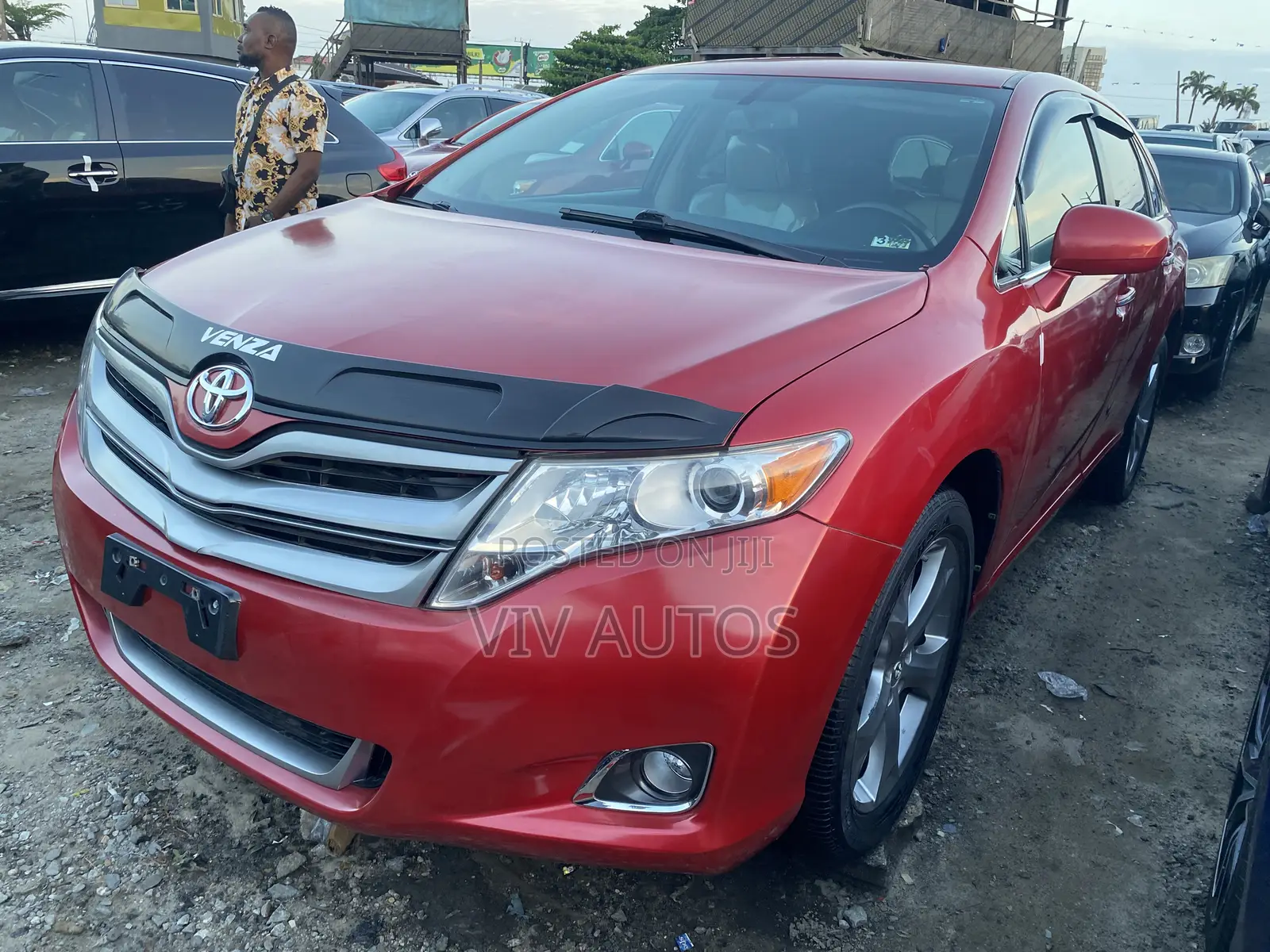 Toyota Venza Limited 2011 Red