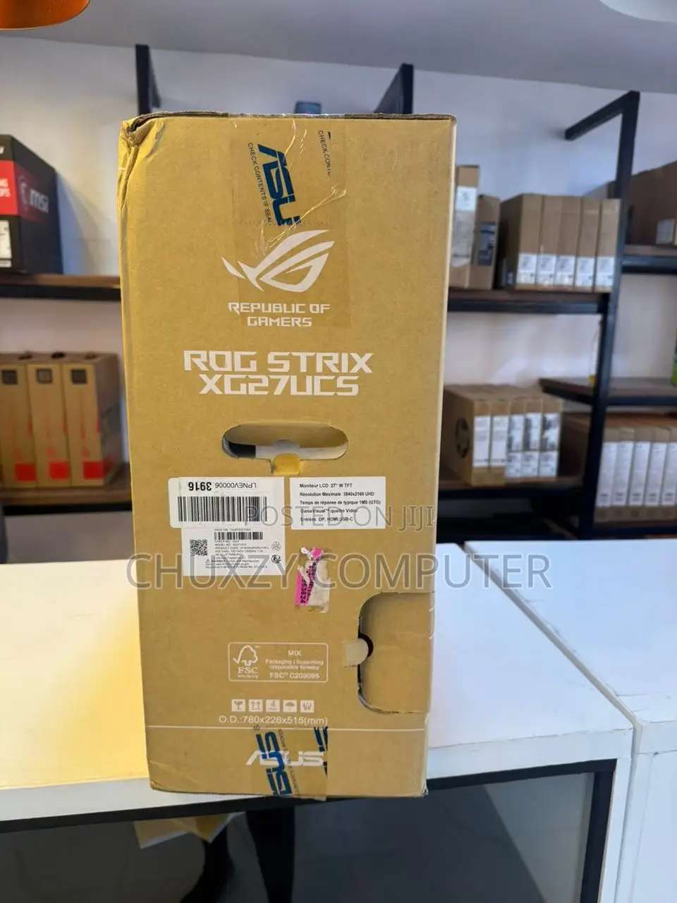Brandnew Sealed Asus Rog Strix 27” Hdr400 Usb-C Gaming Monitor