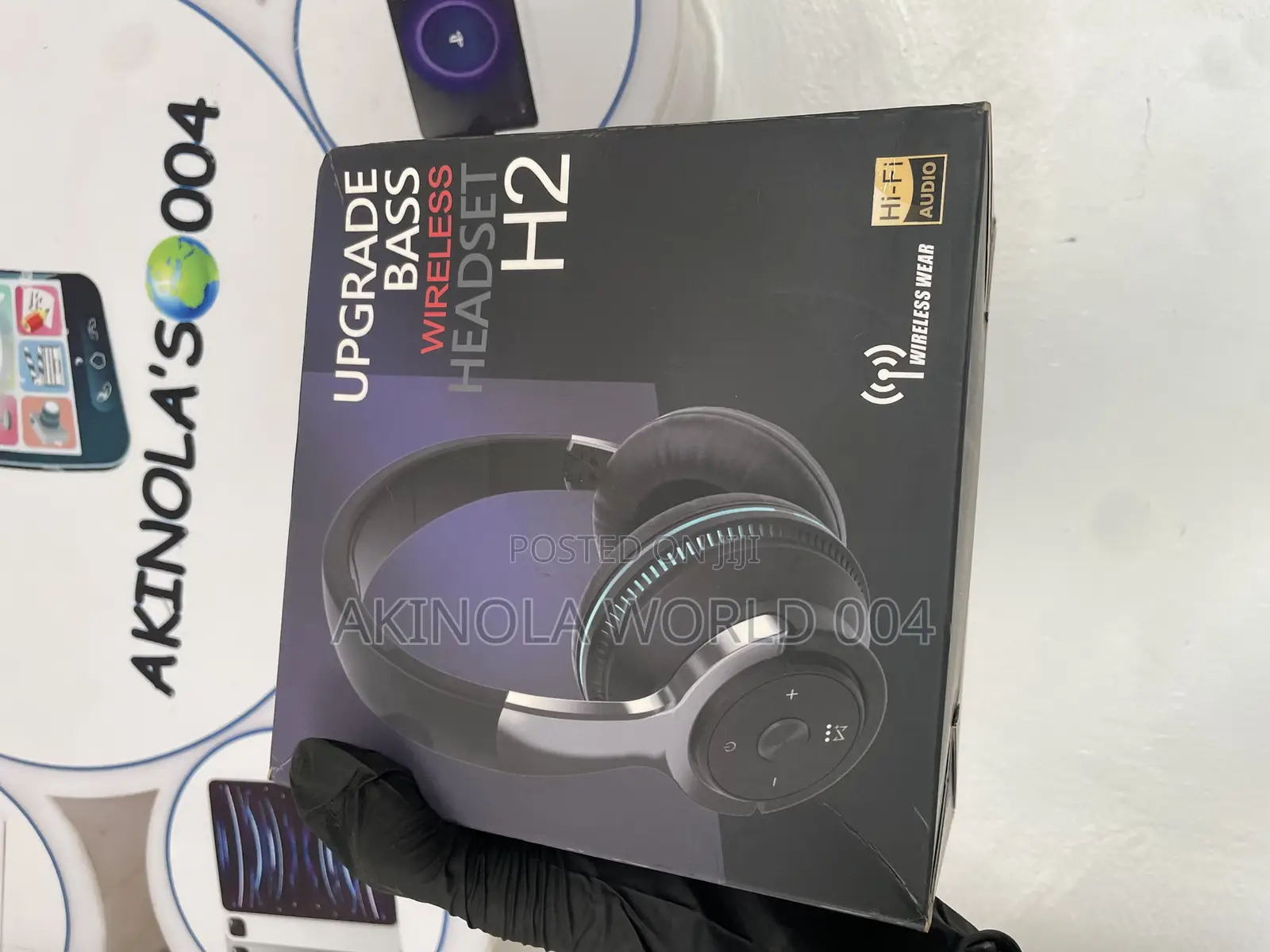 Brand New Upgrade Bass Wireless Headset H2