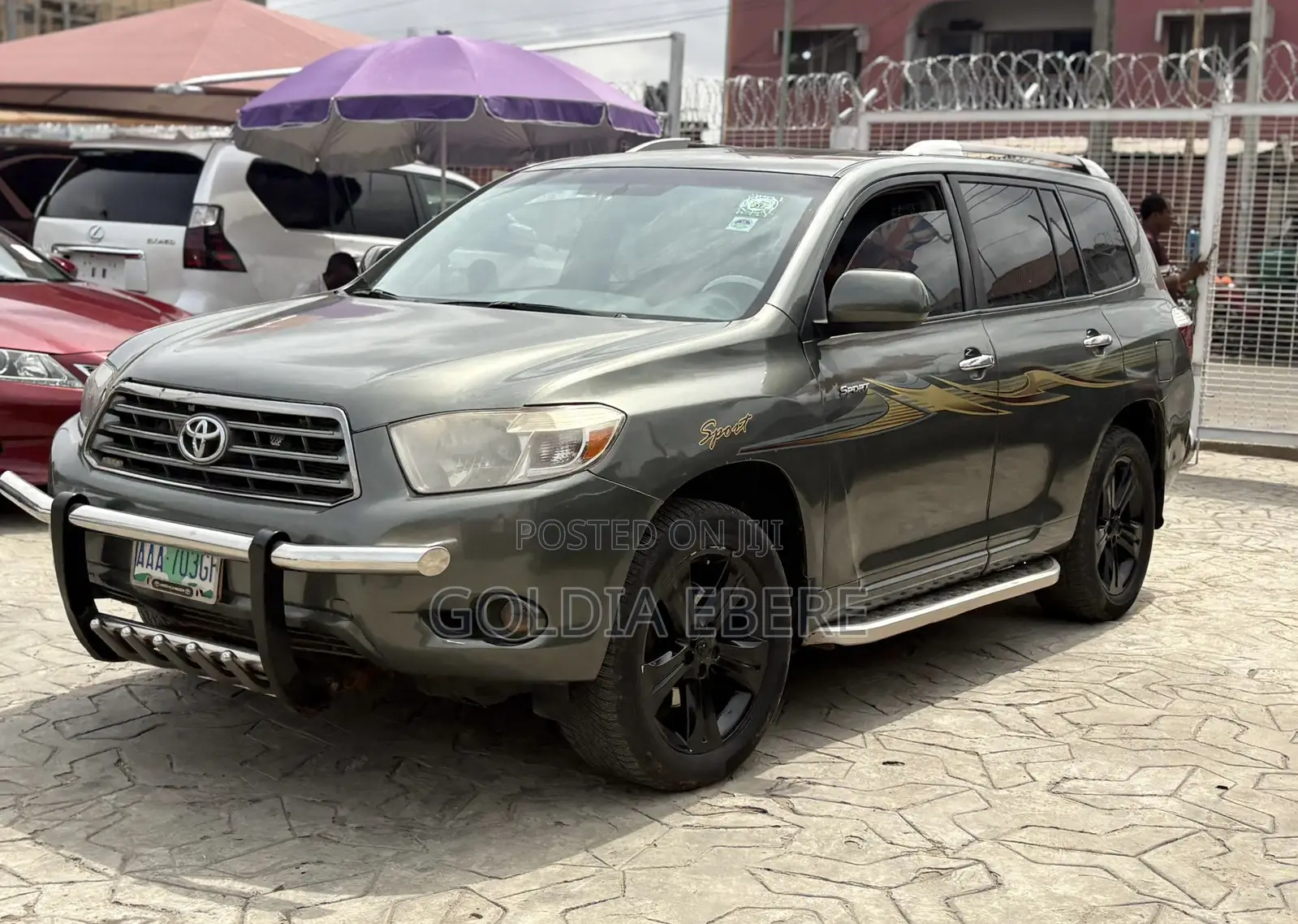 Toyota Highlander 2008 Ivory