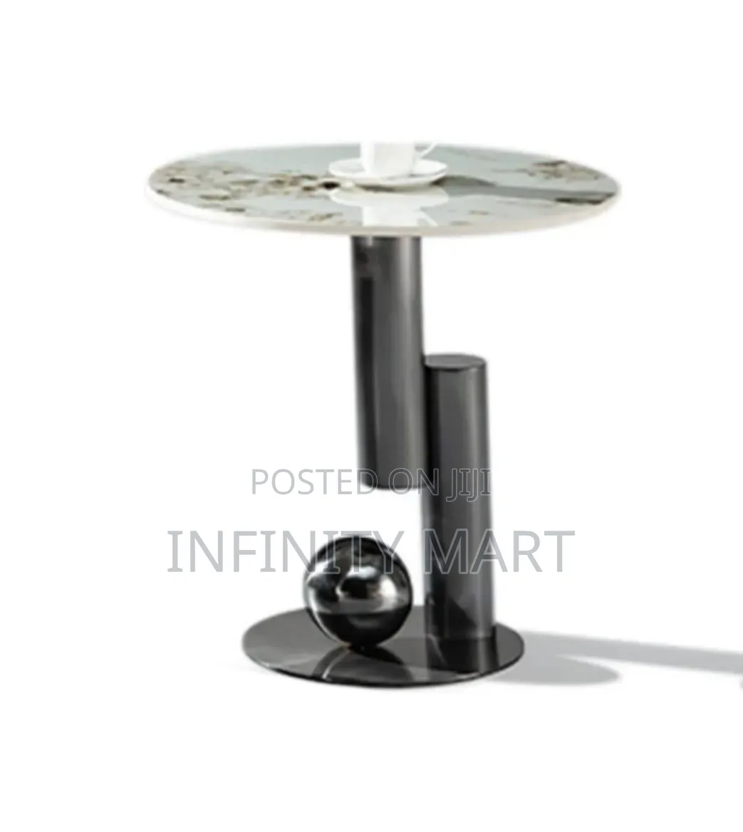 Ball Marble Side Stool