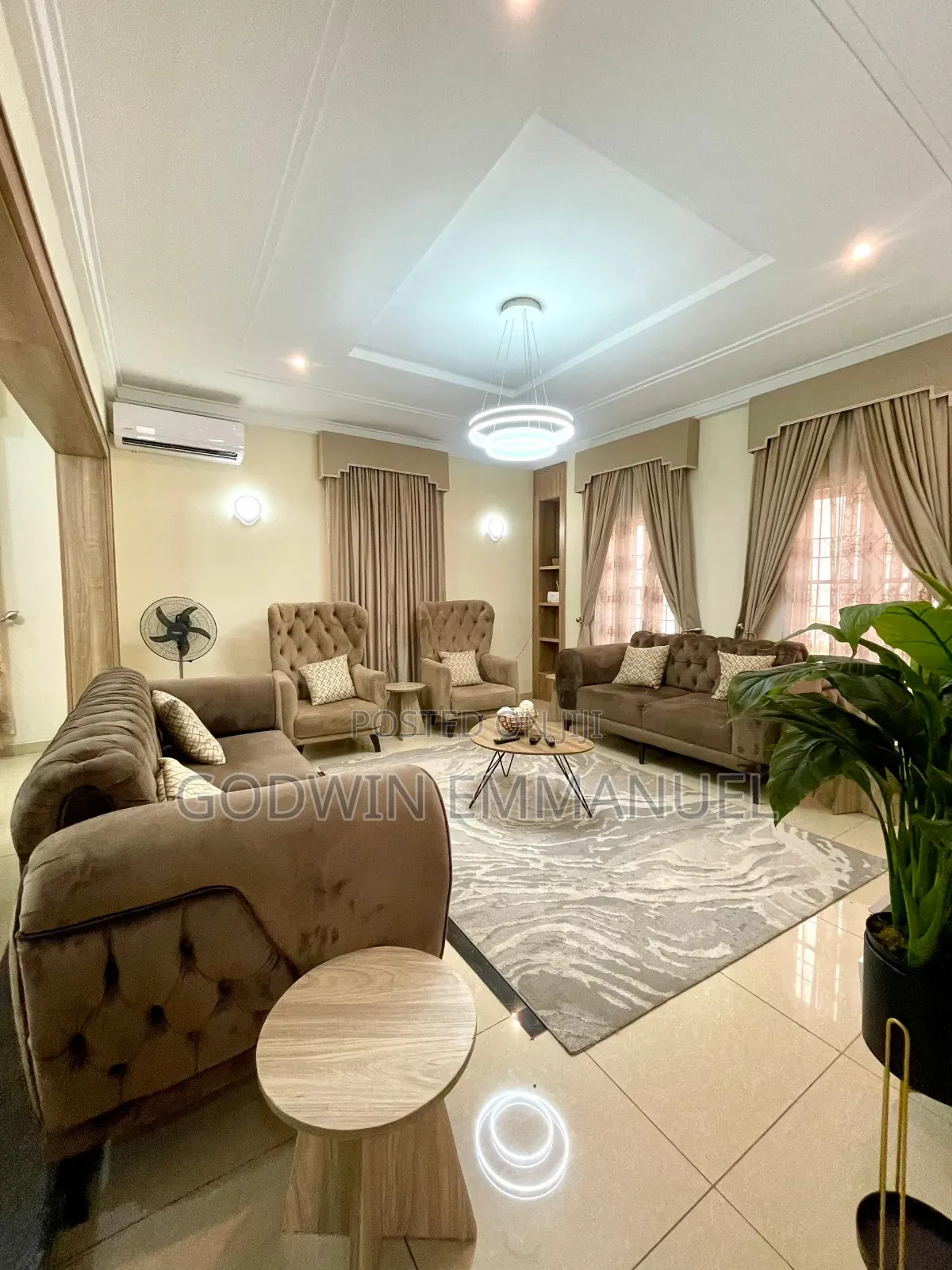 Furnished 3bdrm Block of Flats in Diplomatic Zone, Katampe Extension