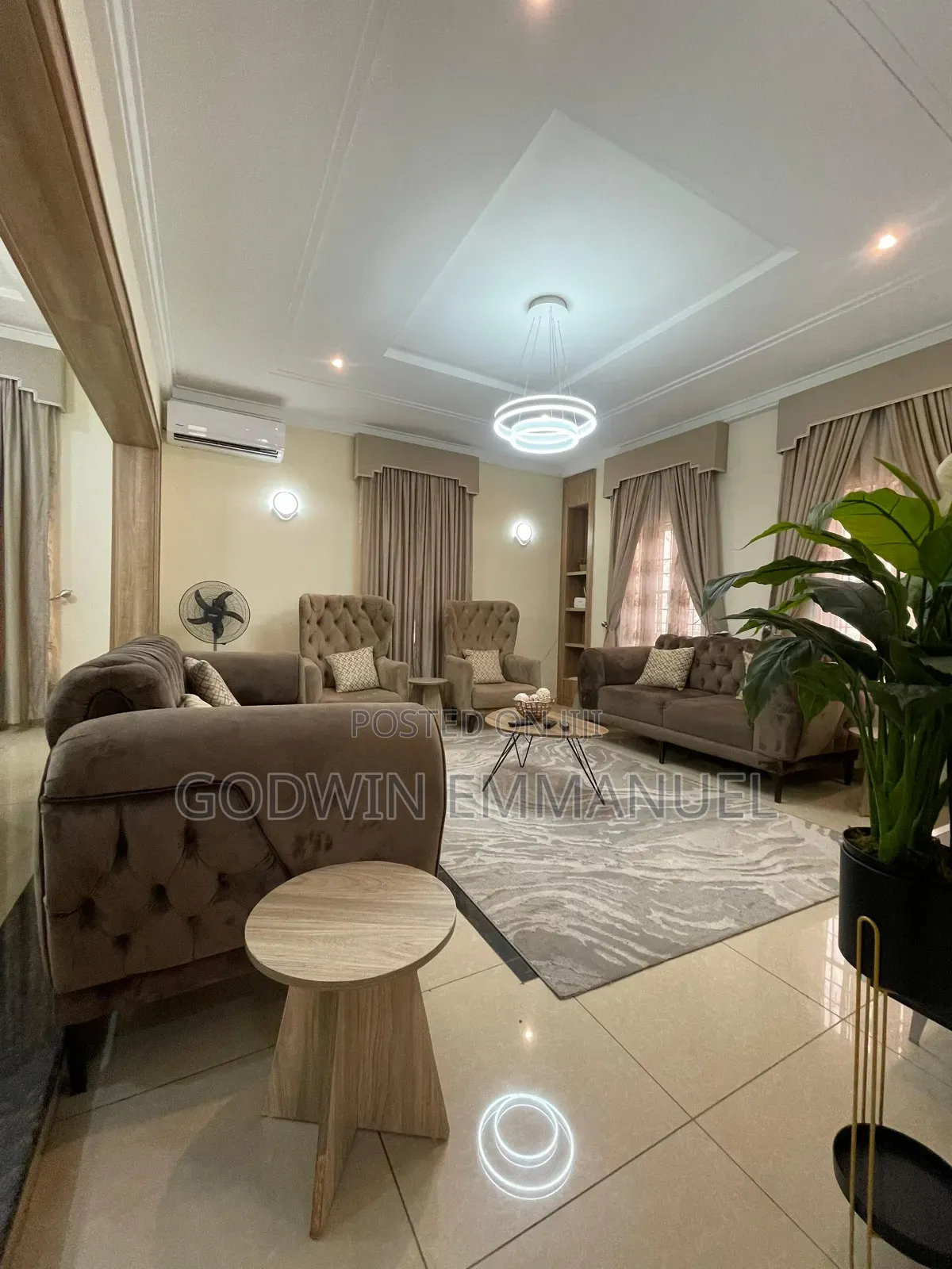 Furnished 3bdrm Block of Flats in Diplomatic Zone, Katampe Extension