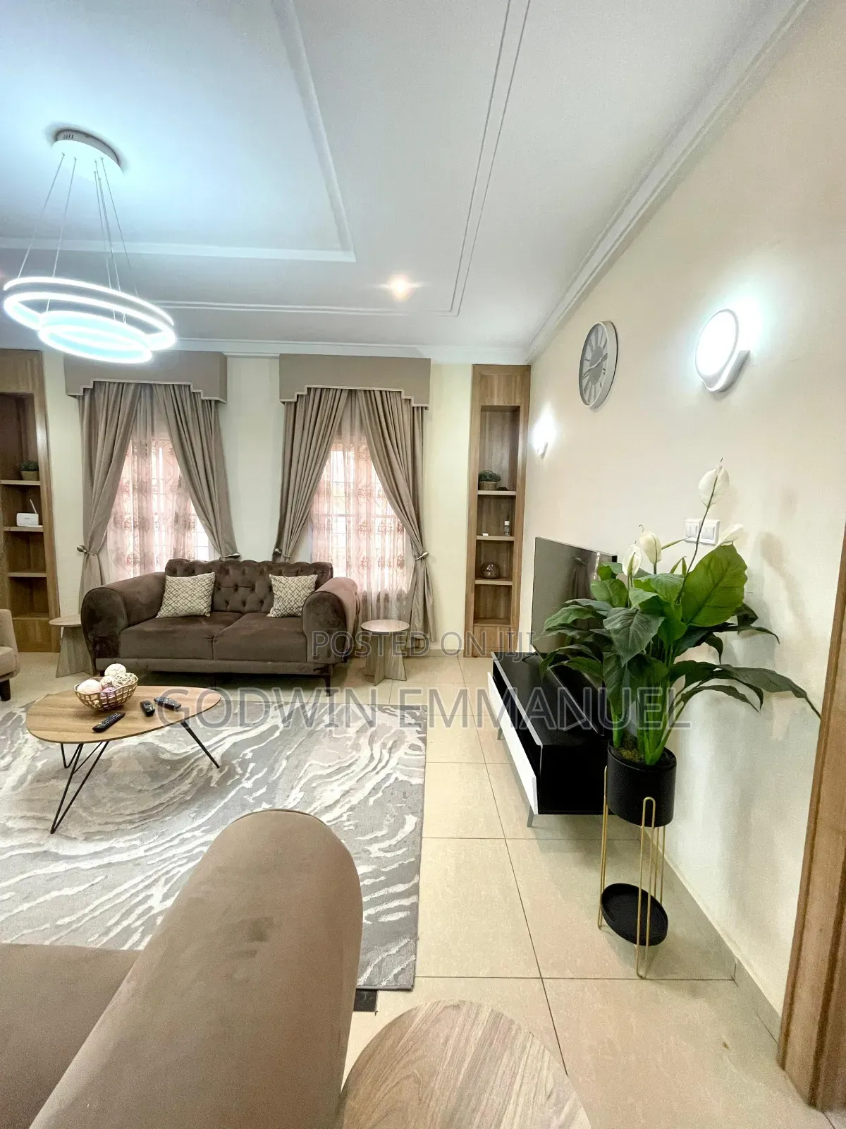 Furnished 3bdrm Block of Flats in Diplomatic Zone, Katampe Extension