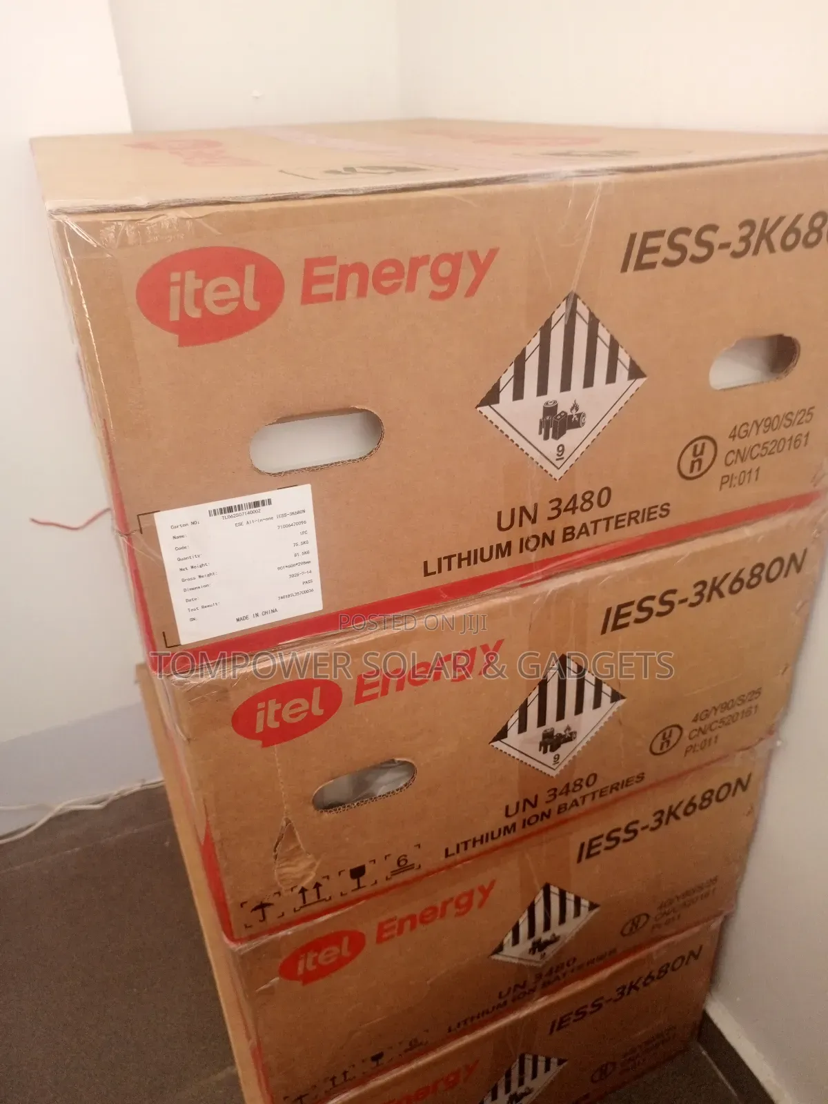 Itel Lithium Batteries and Inverters