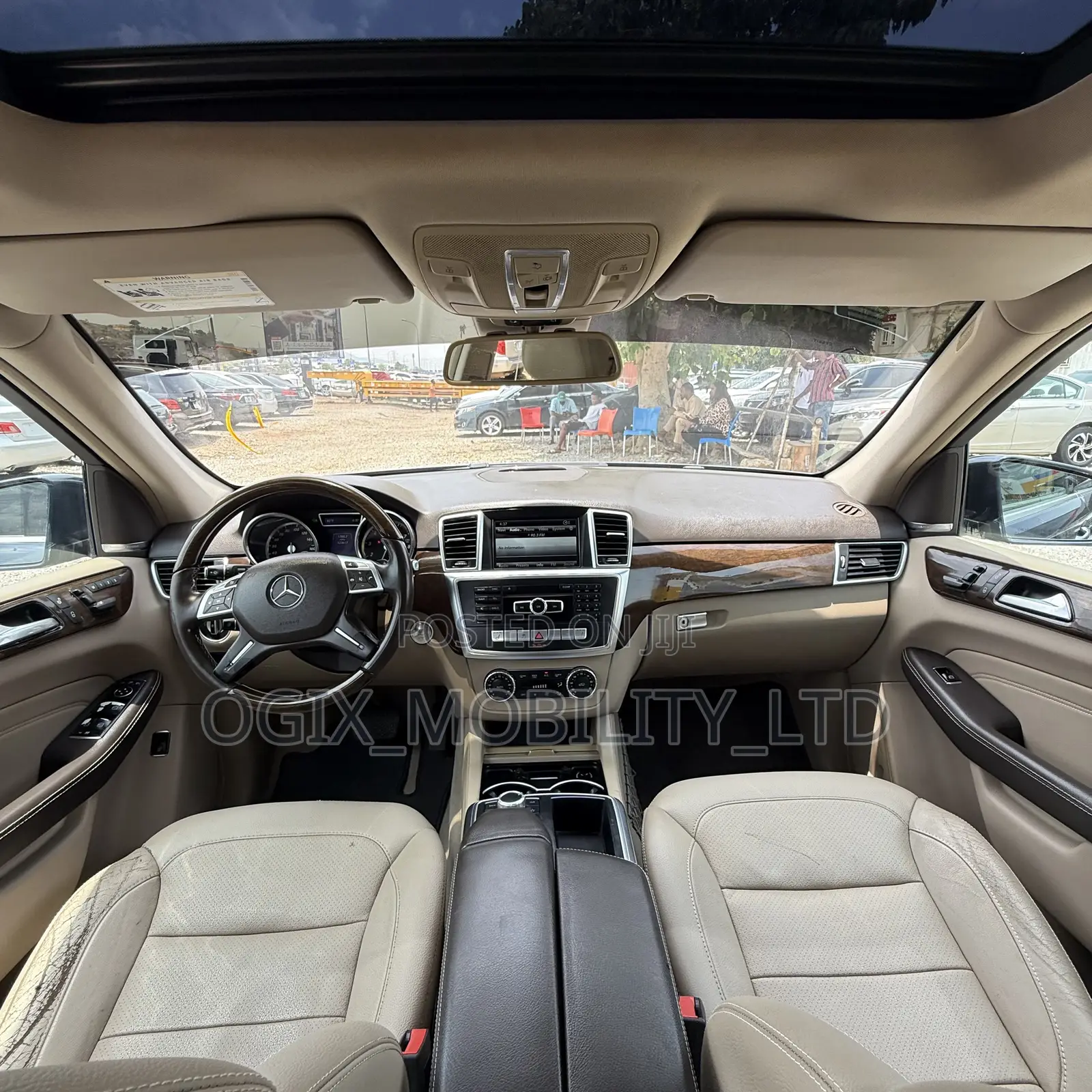 Mercedes-Benz M Class ML350 4dr SUV (3.5L 6cyl 7A) 2015 Blue