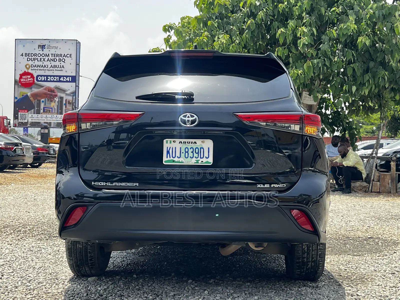 Toyota Highlander XLE 2022 Black