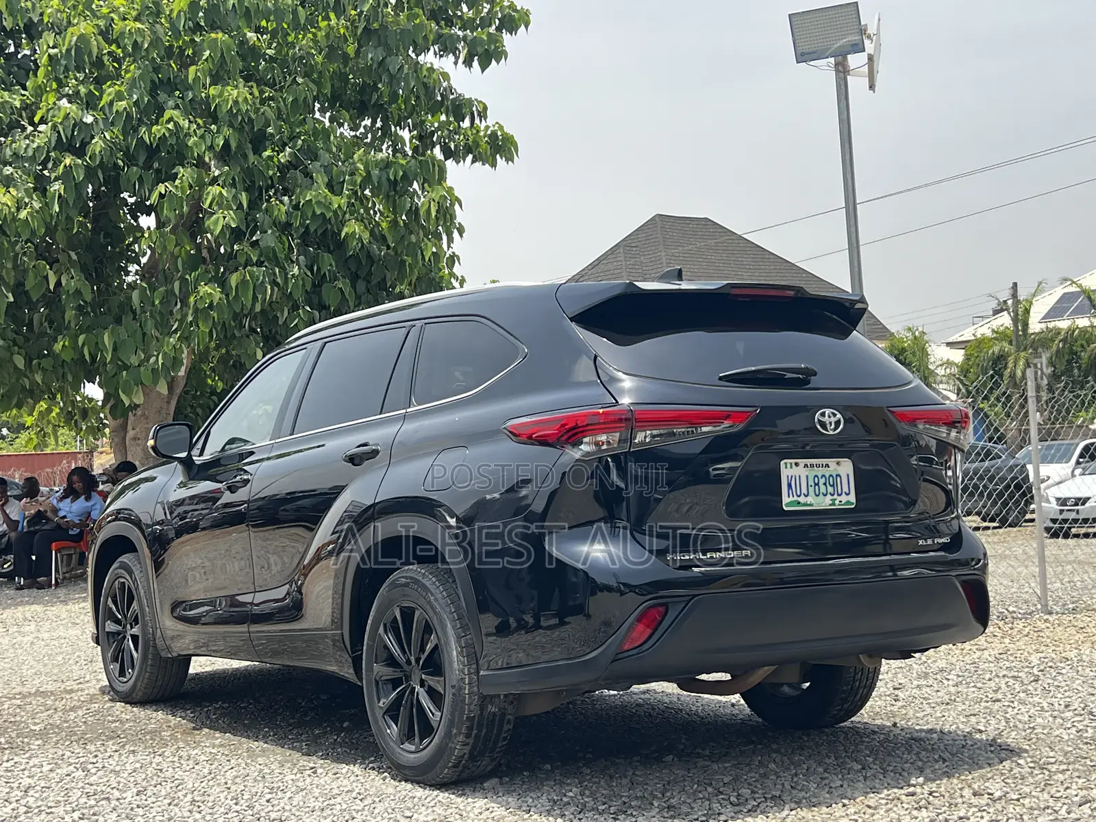 Toyota Highlander XLE 2022 Black