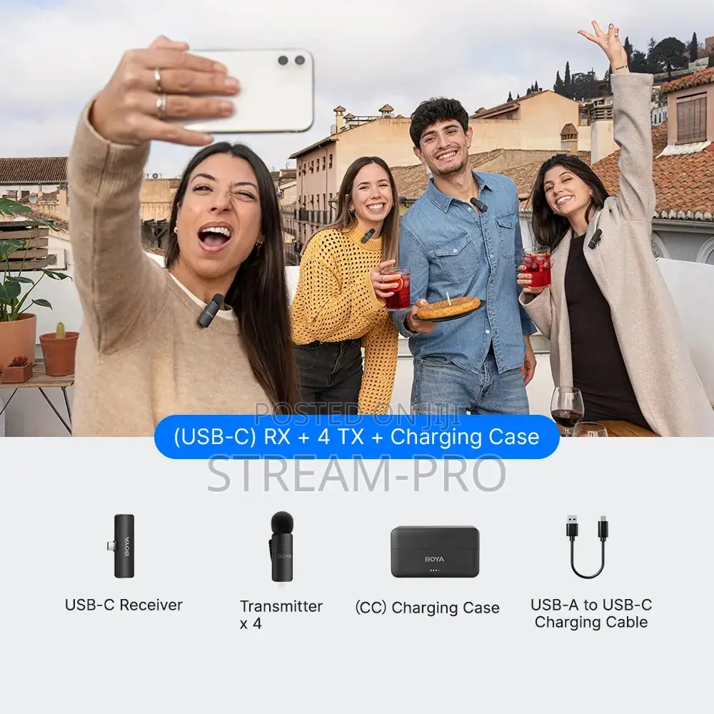 Boya By-v4 Wireless Micrphone