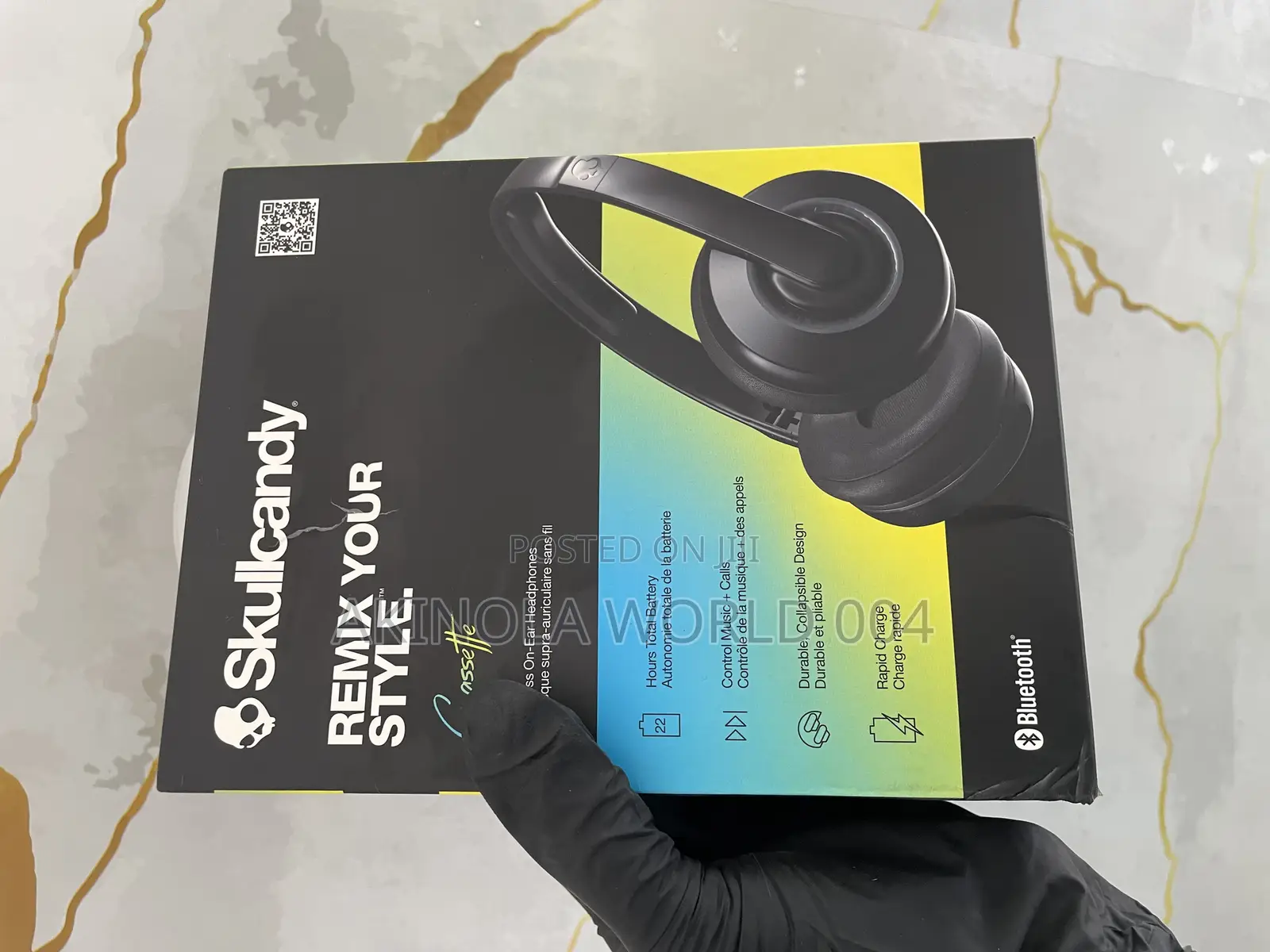 Brand New Skull Candy Cassette Headset