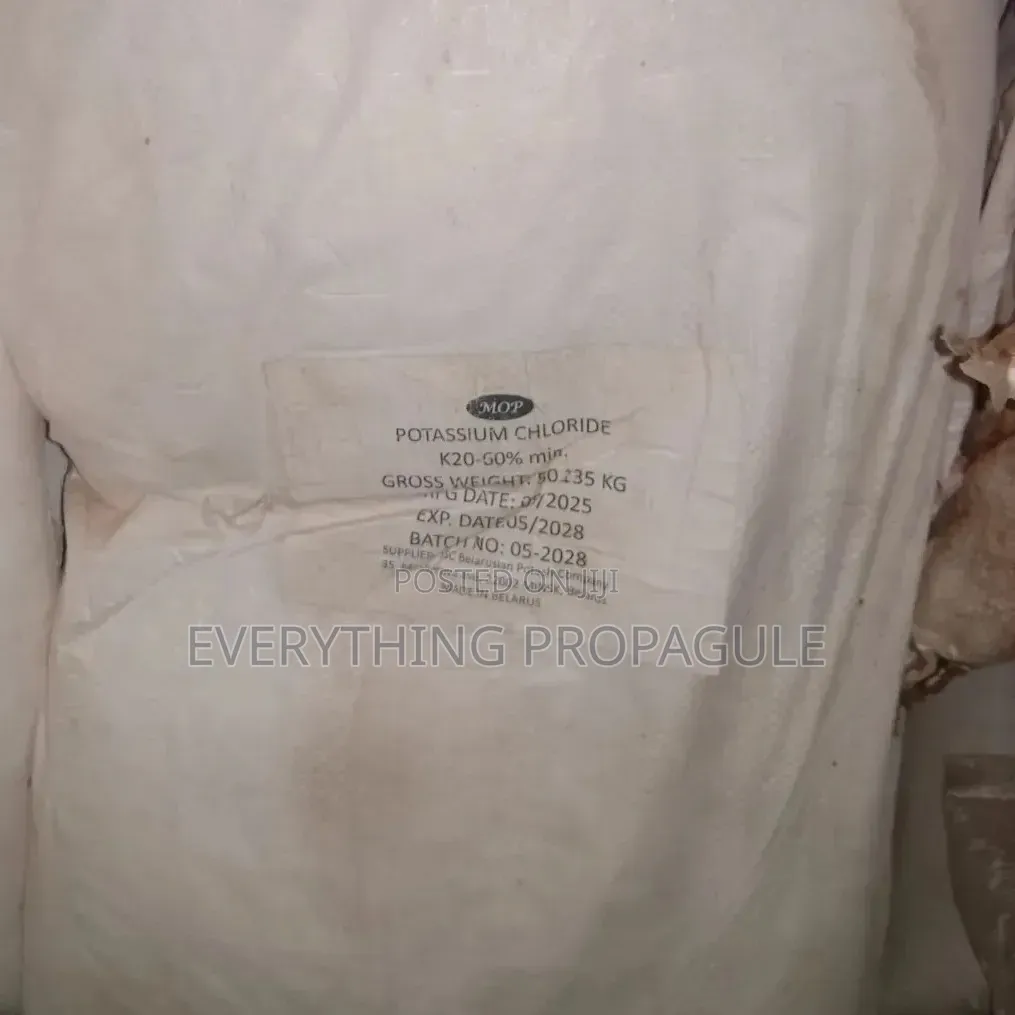 Muriate of Potash White (Potassium Chloride)