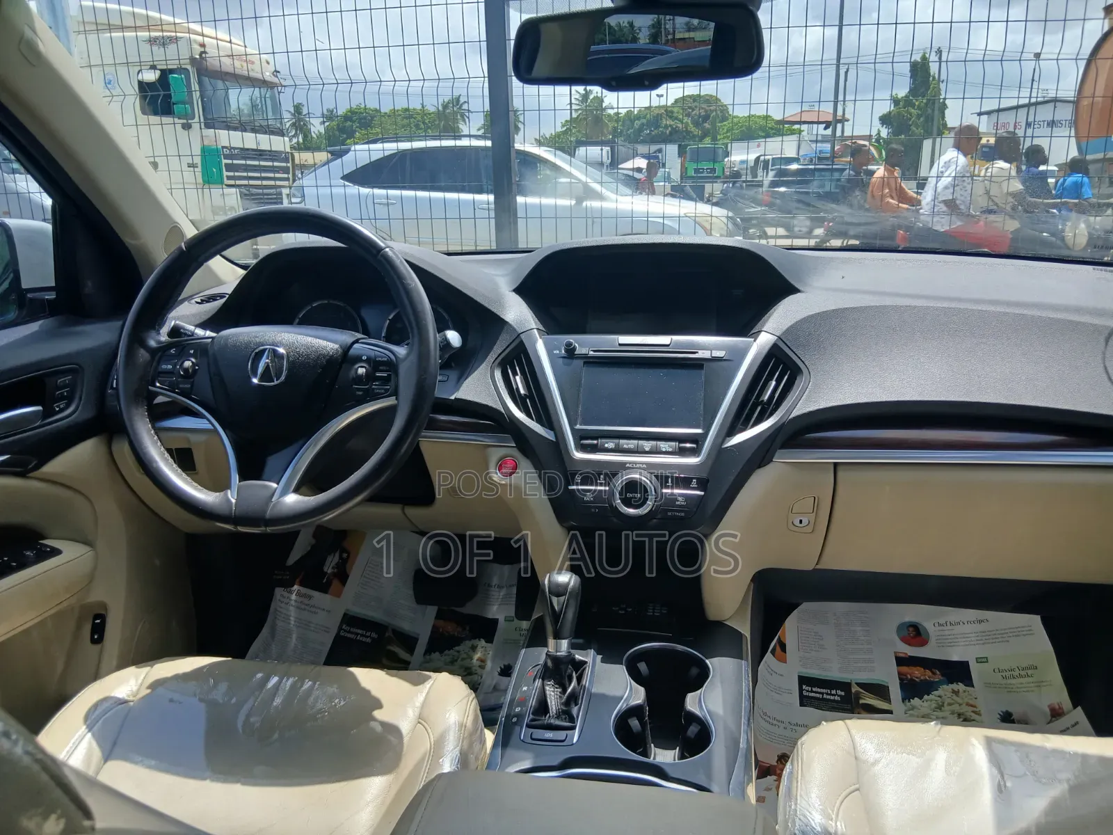 Acura MDX 4dr SUV w/Technology Package (3.5L 6cyl 6A) 2014 White